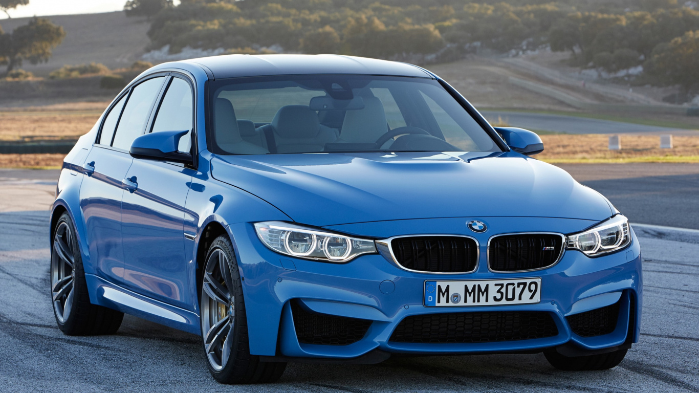2015年的宝马M3, 宝马3系列, 宝马, 宝马M4, 宝马m3 壁纸 1366x768 允许