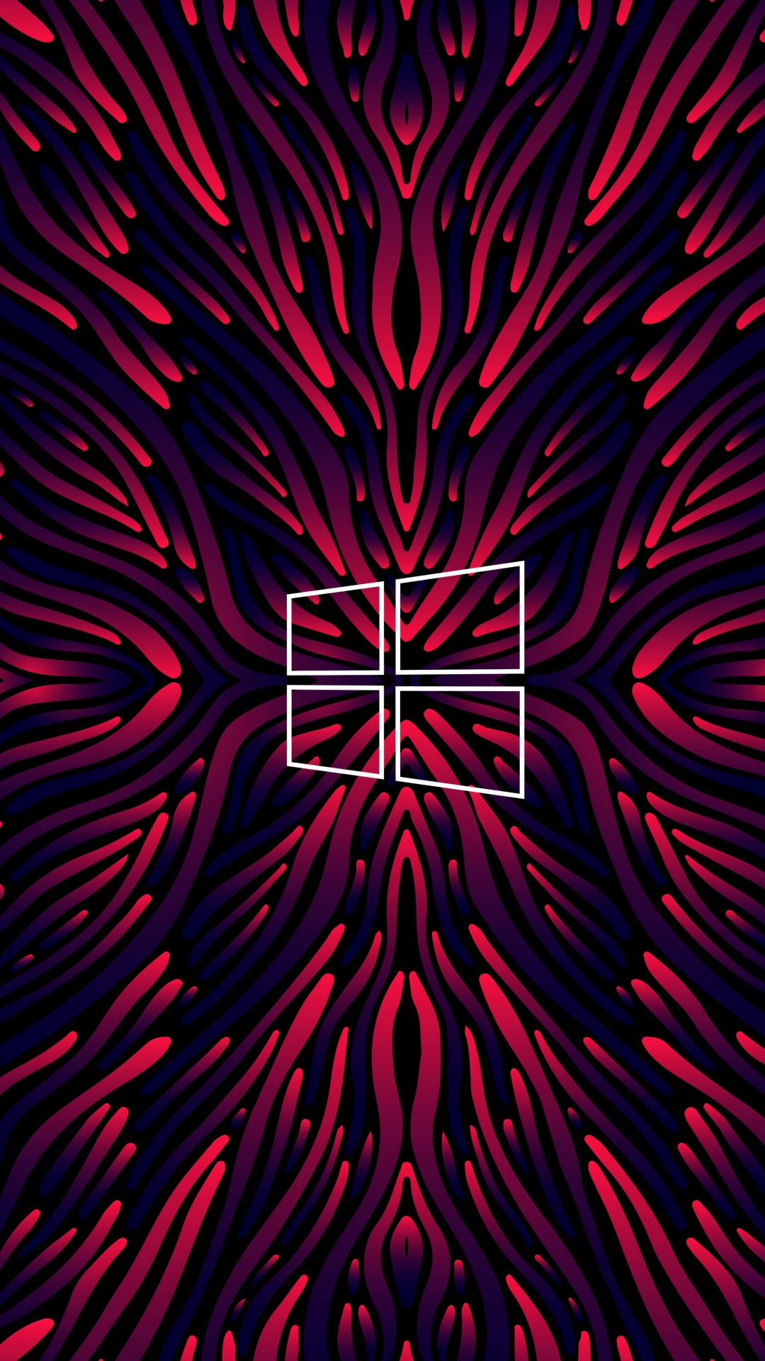 Magenta, Electric Blue, Symmetry, Pattern, Art. Wallpaper in 1080x1920 Resolution
