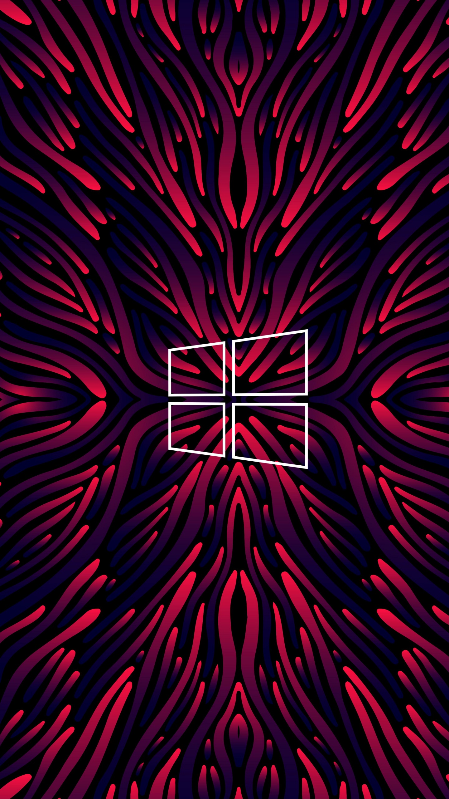 Magenta, Electric Blue, Symmetry, Pattern, Art. Wallpaper in 1440x2560 Resolution