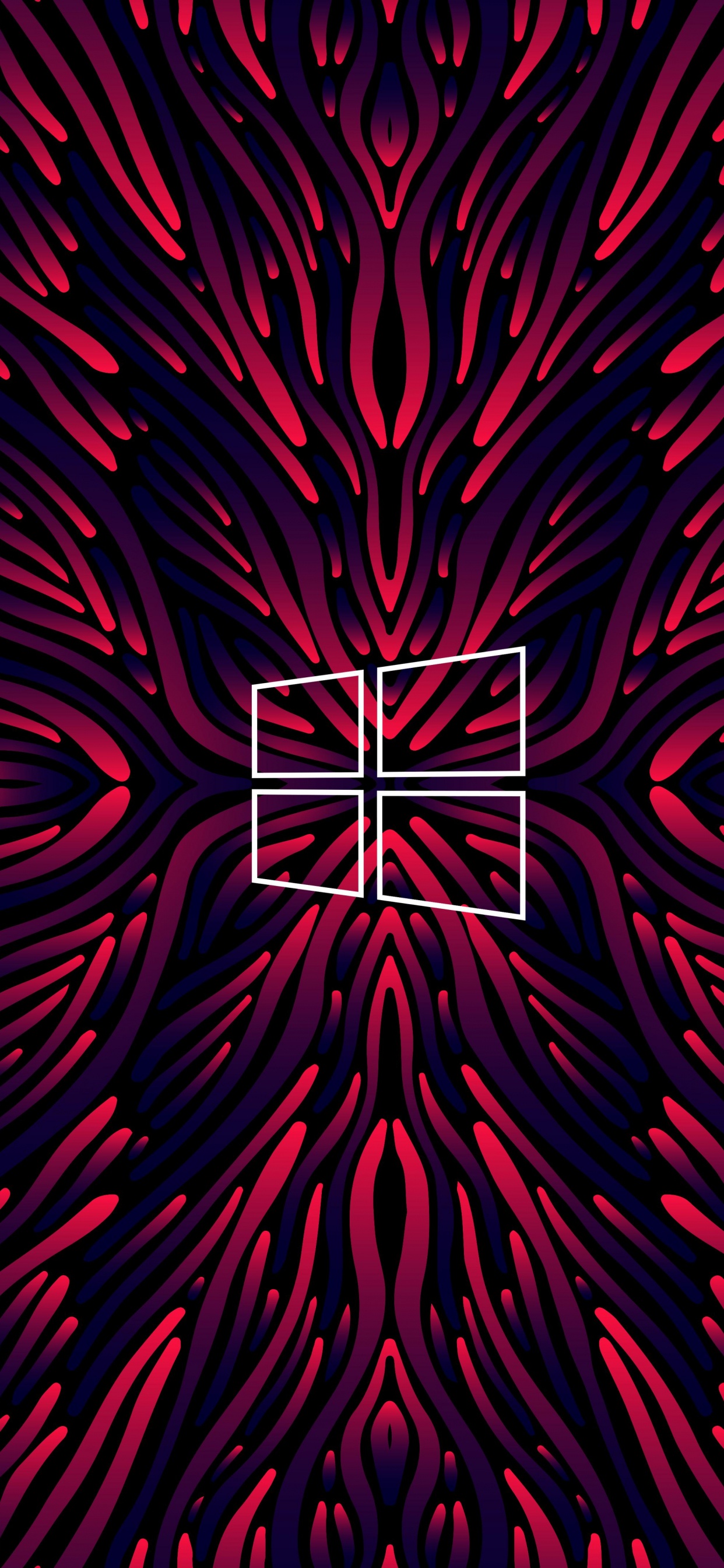 Magenta, Simetría, Patrón, Arte, Espacio. Wallpaper in 1242x2688 Resolution