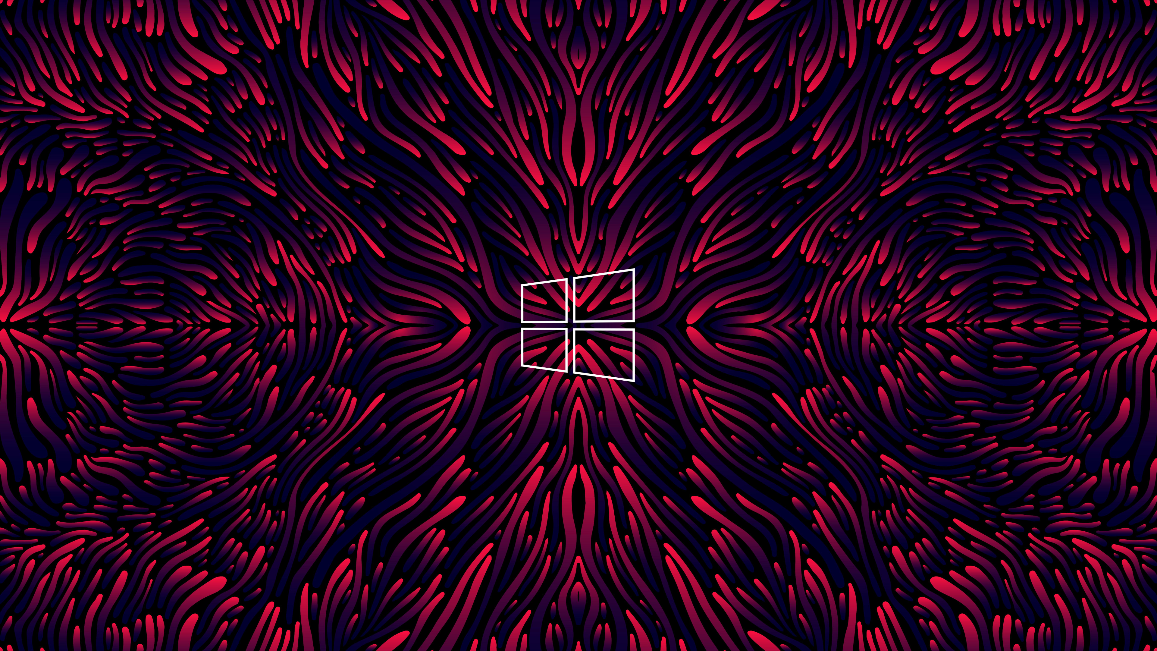 Magenta, Simetría, Patrón, Arte, Espacio. Wallpaper in 3840x2160 Resolution