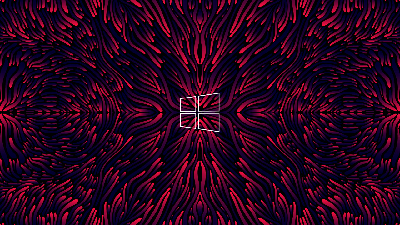 品红色, 电蓝色的, 对称, 艺术, 空间 壁纸 1280x720 允许