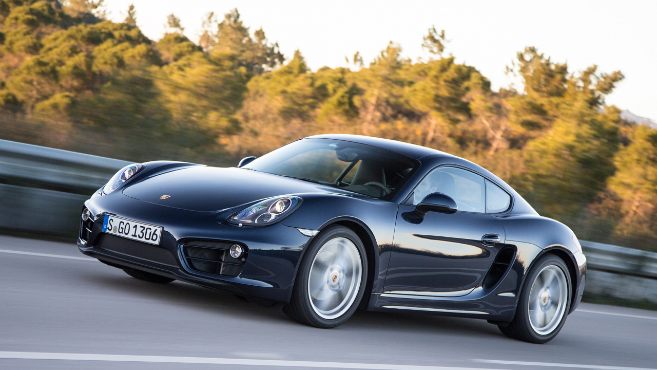 Black Porsche 911 on Road During Daytime. Wallpaper in 1280x720 Resolution