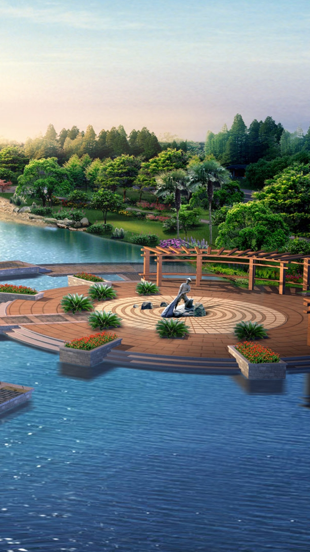 Brown Wooden Boats on Lake During Daytime. Wallpaper in 1080x1920 Resolution