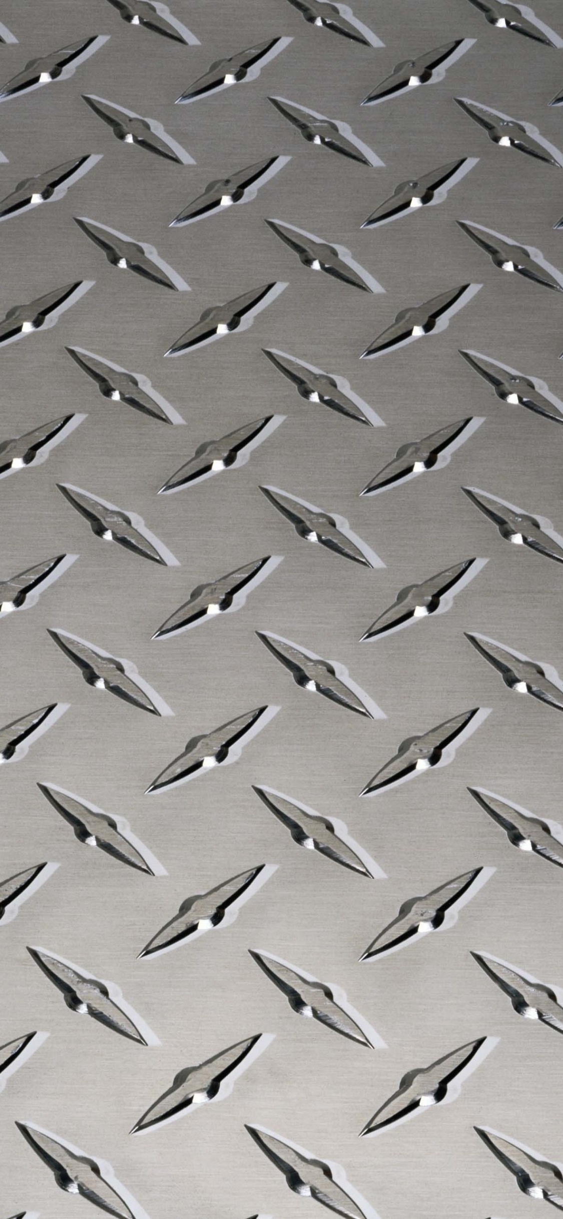 Grey and Black Leather Textile. Wallpaper in 1125x2436 Resolution