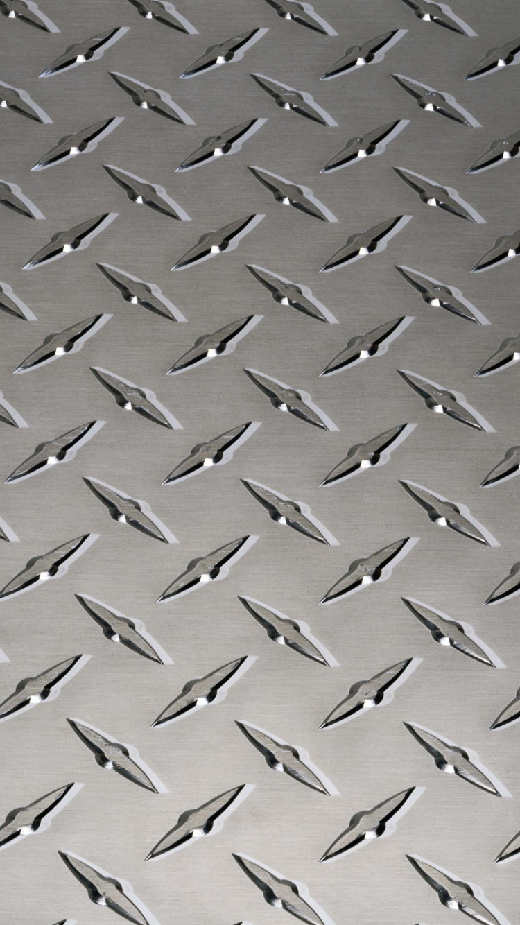 Grey and Black Leather Textile. Wallpaper in 750x1334 Resolution