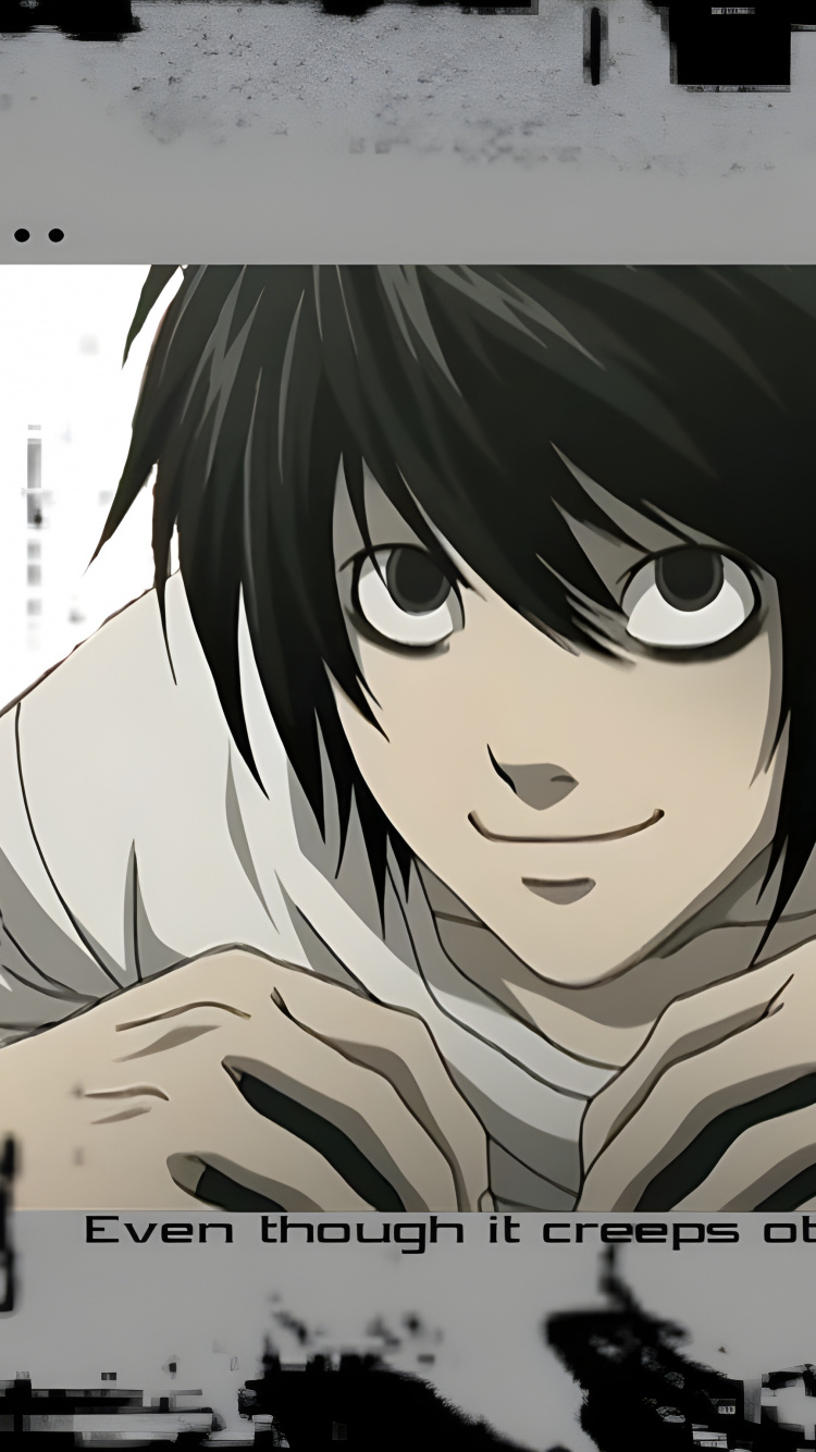 l Lawliet, Light Yagami, Mello, Nate River, Death Note. Wallpaper in 750x1334 Resolution