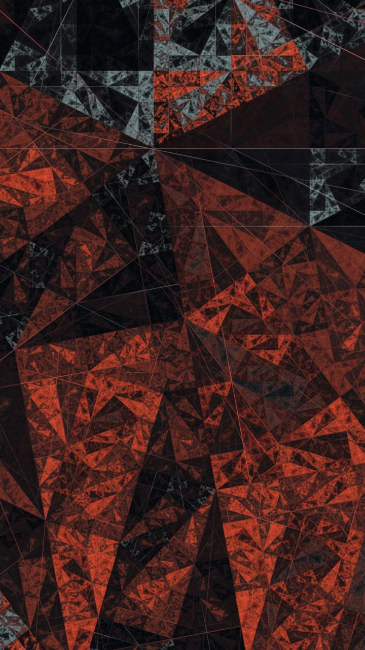 Braune Und Schwarze Abstrakte Malerei. Wallpaper in 720x1280 Resolution