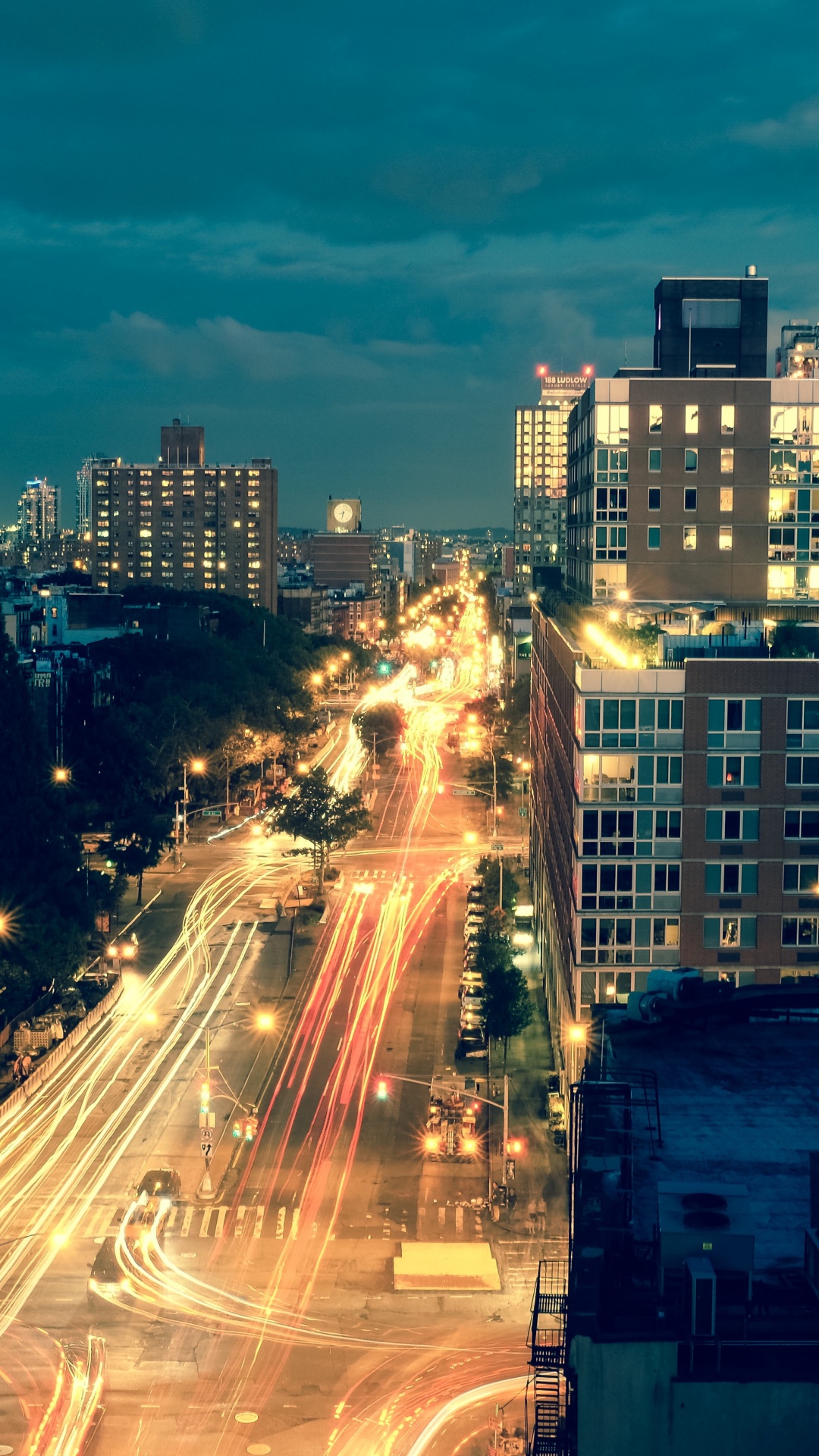 Time Lapse Photography of Cars on Road During Night Time. Wallpaper in 1080x1920 Resolution