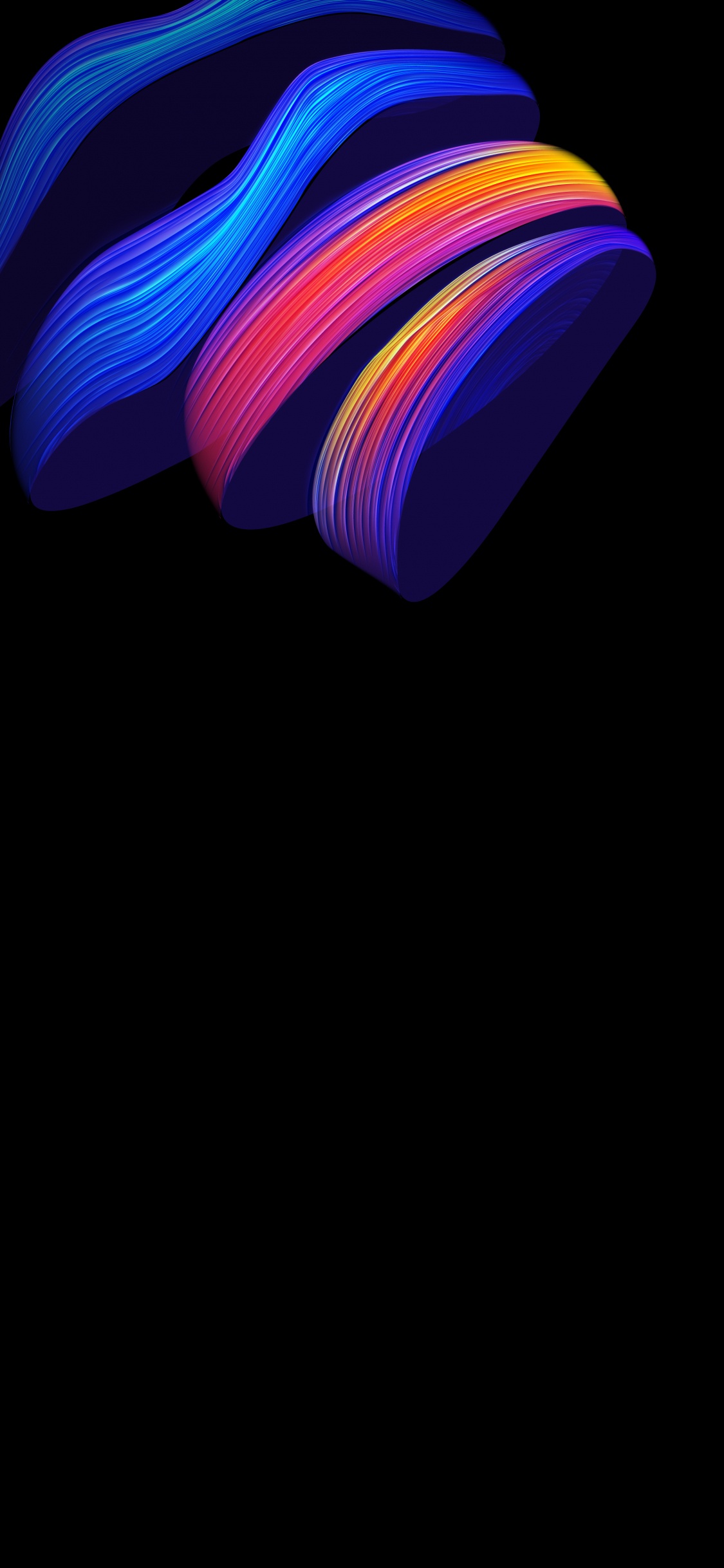 Light, Black, Electric Blue, Tints and Shades, Magenta. Wallpaper in 1125x2436 Resolution