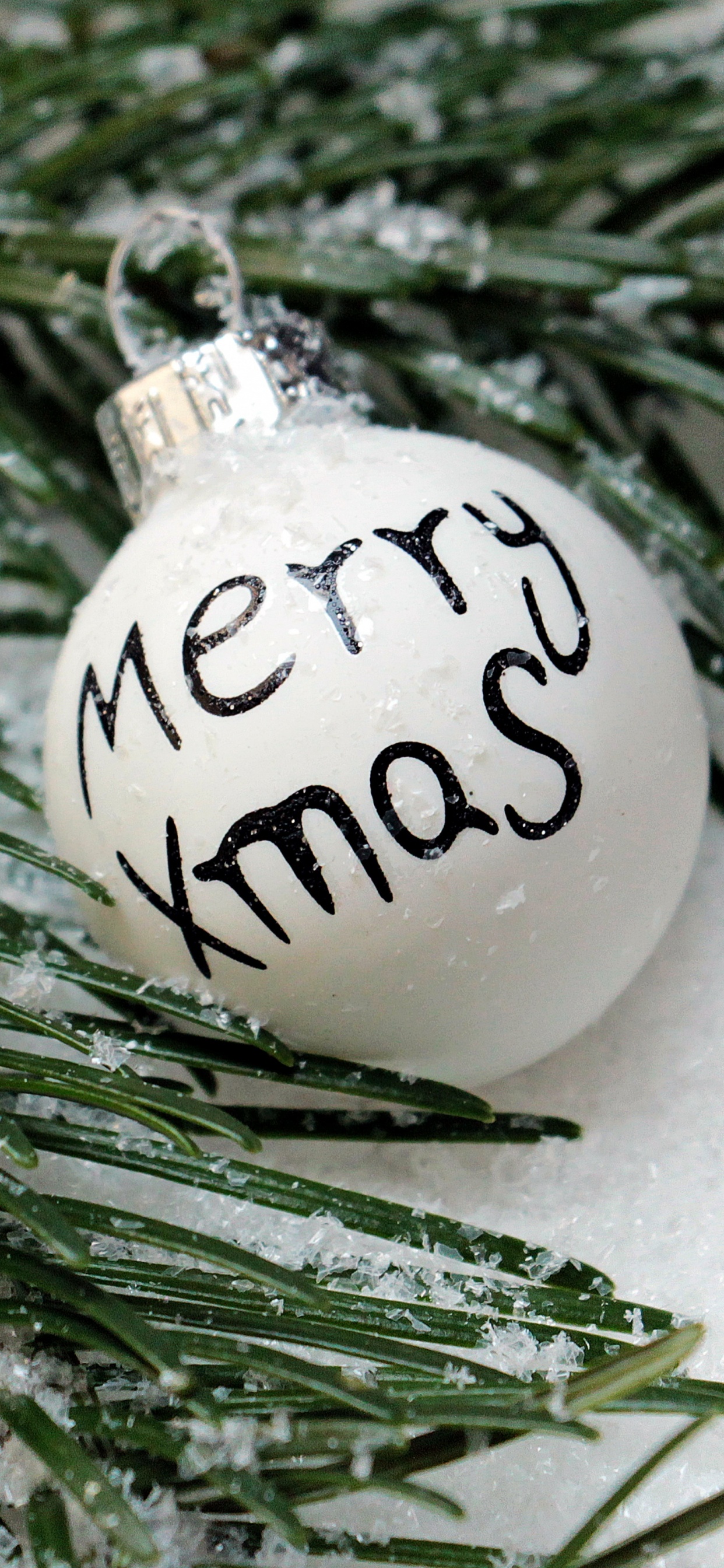 El Día De Navidad, Adorno de Navidad, Sucursal, Colorado Abeto, de Coníferas. Wallpaper in 1242x2688 Resolution