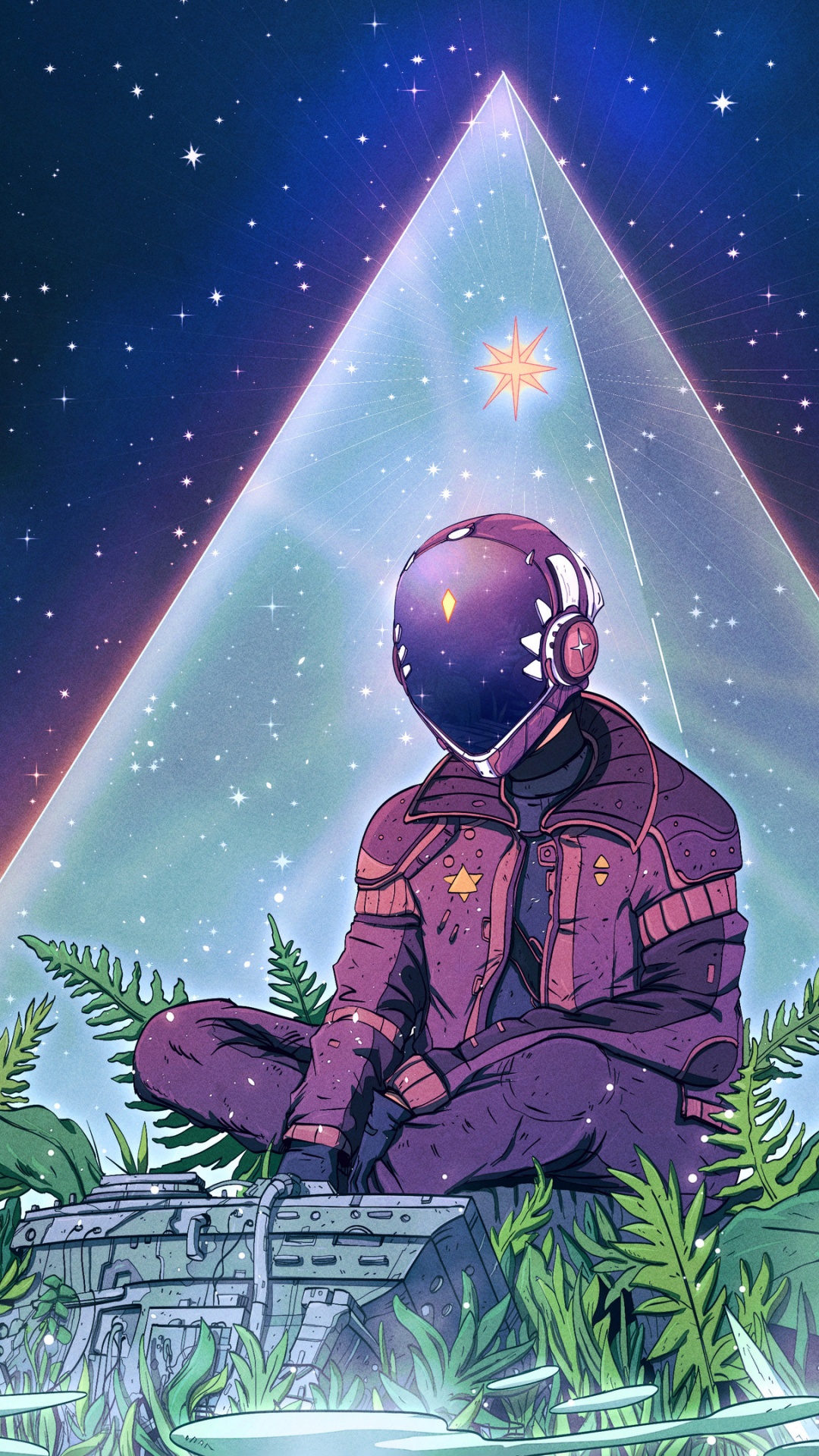 Chill Beats Music, Art, World, Light, Nature. Wallpaper in 1080x1920 Resolution