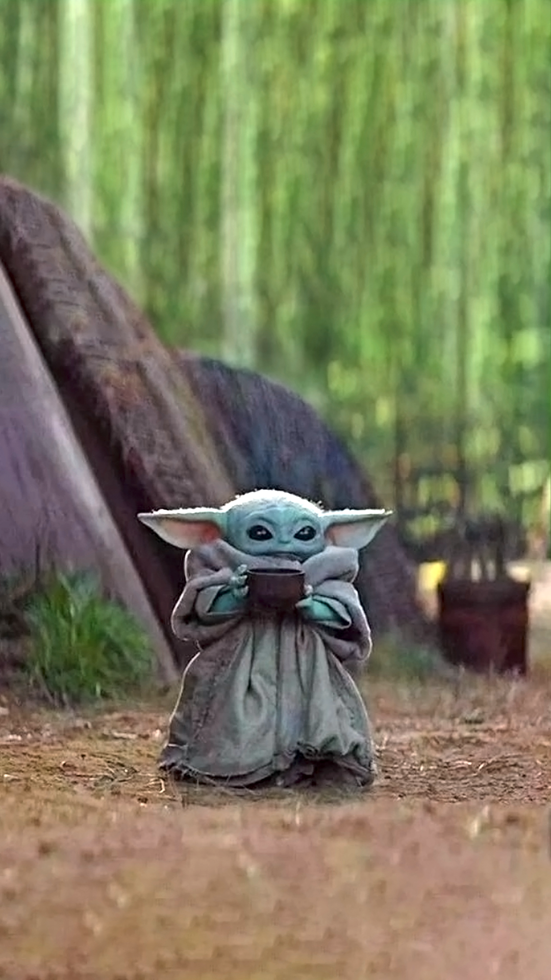 Star Wars, Yoda, Babysirenenkopf, Grogu, Funko. Wallpaper in 1080x1920 Resolution