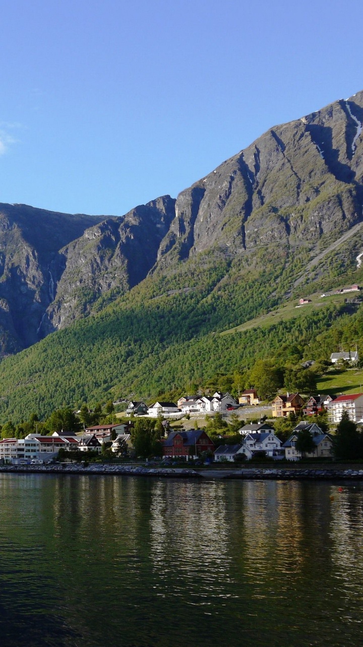 峡湾, 高地, 山脉, 安装的风景, 山口 壁纸 720x1280 允许