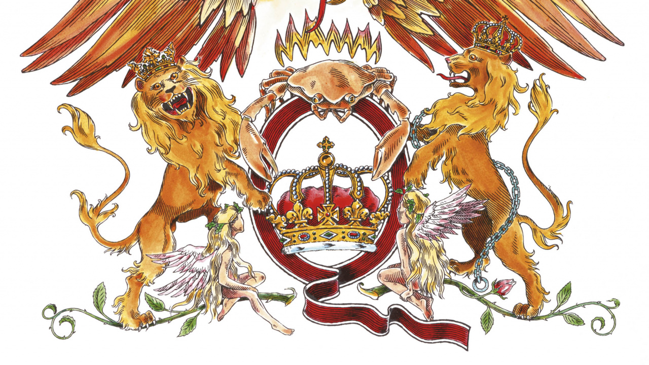 Queen, Ensemble Musical, Rock, Illustration, la Mythologie. Wallpaper in 1280x720 Resolution
