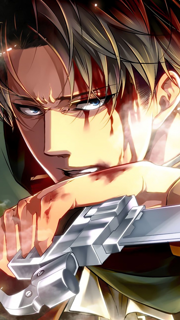 Brown Haired Male Anime Character. Wallpaper in 720x1280 Resolution