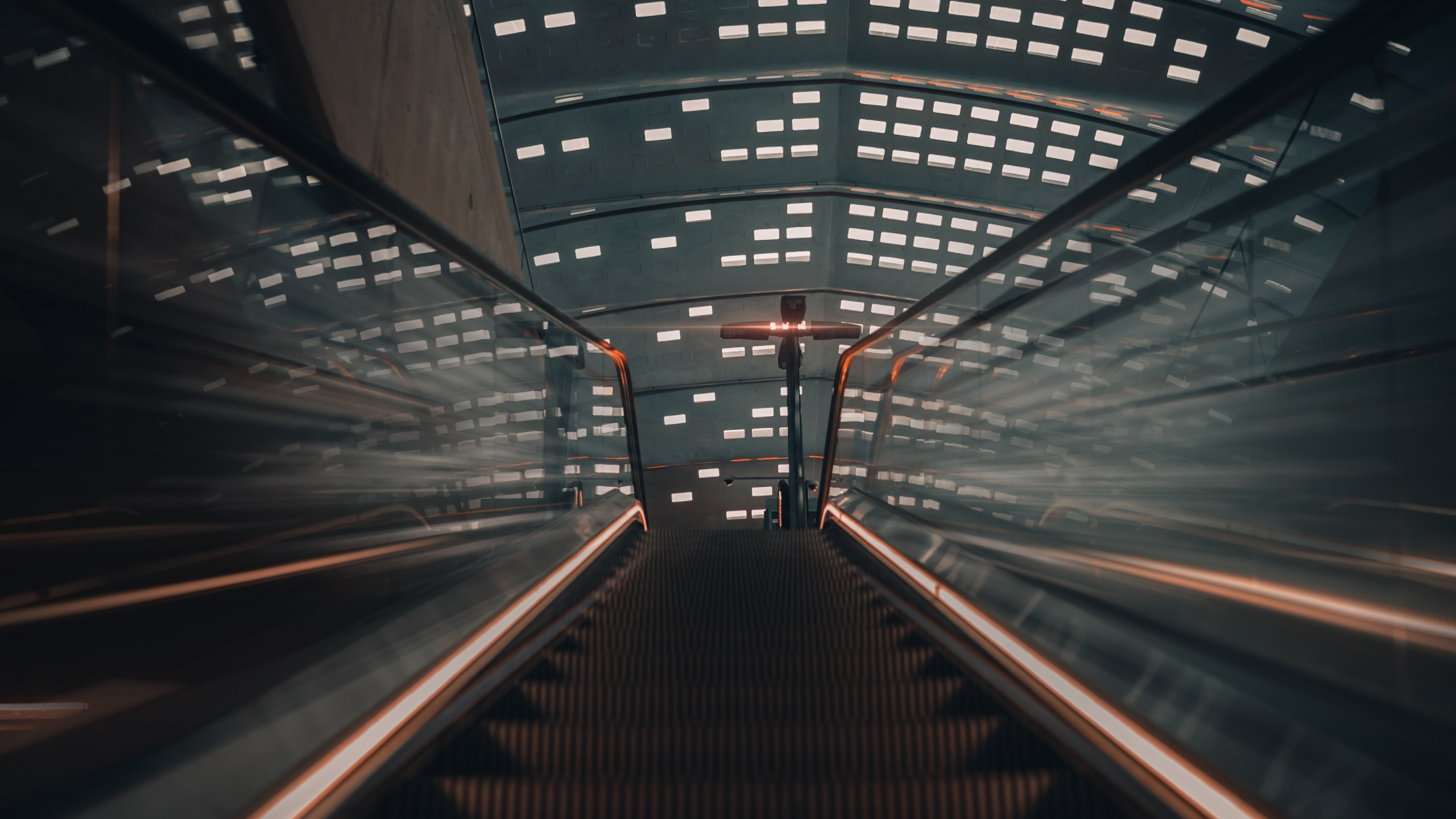 光, 建筑, 对称, 基础设施, 步骤 壁纸 2560x1440 允许