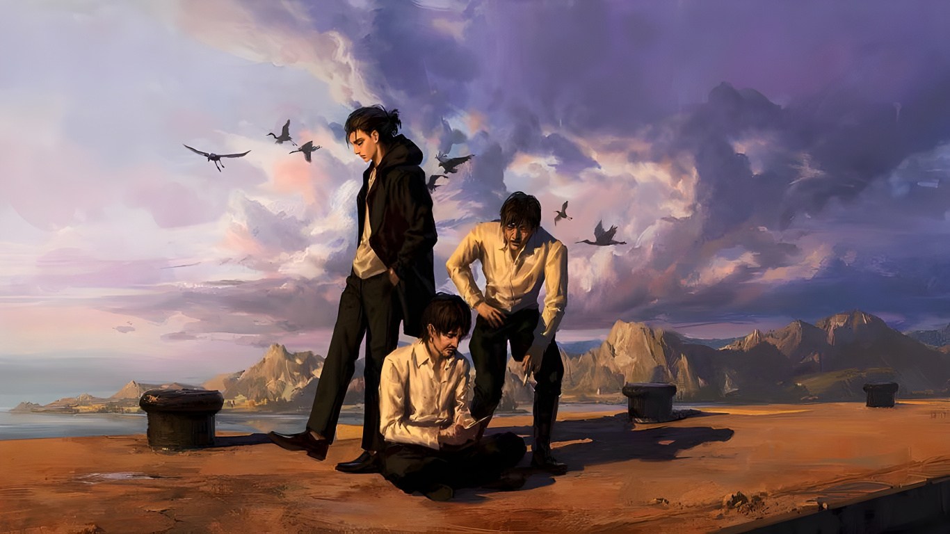 Eren Yeager Peinture, Eren Yeager, Attaque Sur Titan, Armin Arlert, Art. Wallpaper in 1366x768 Resolution