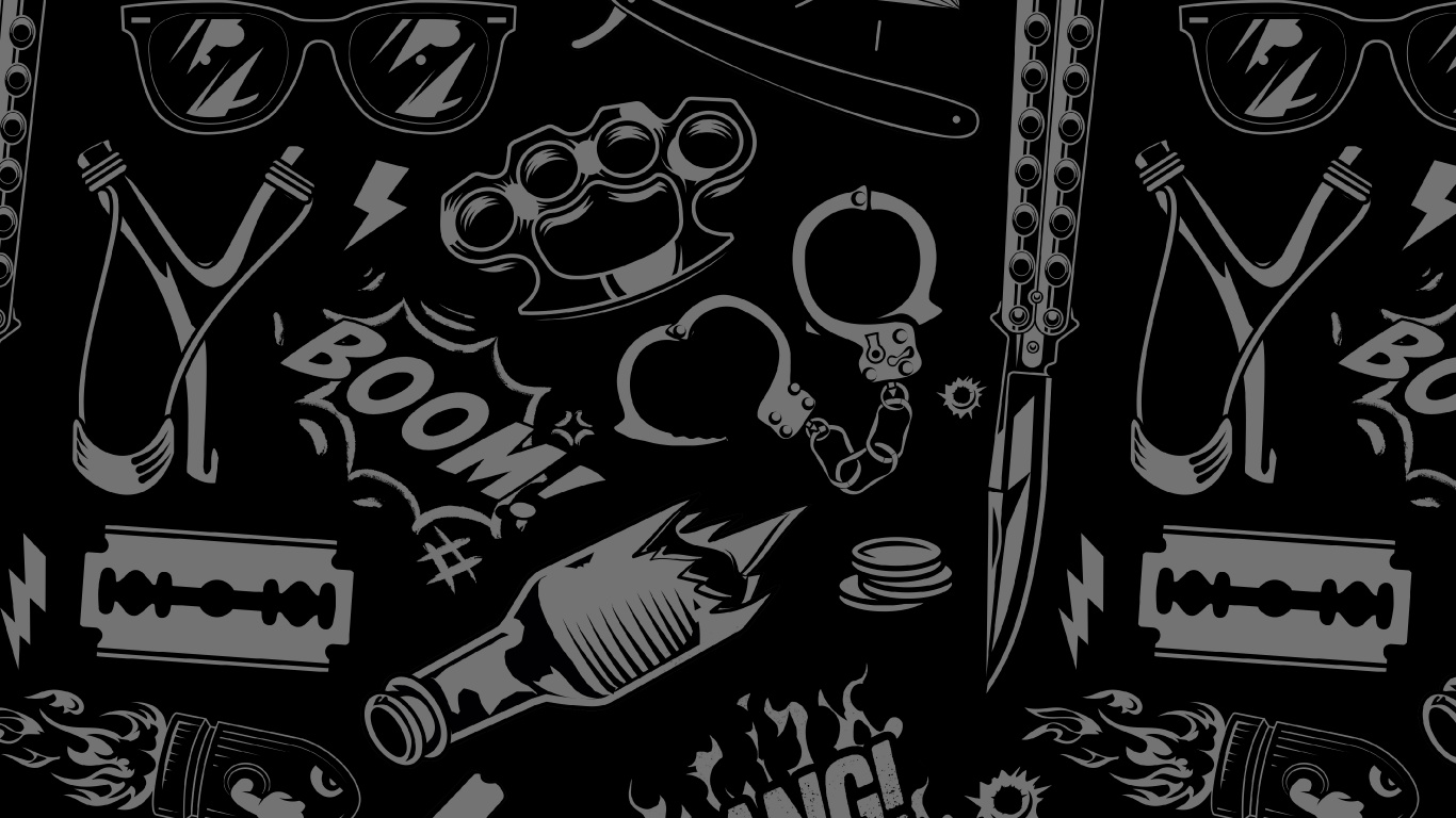 en Blanco y Negro, Arte, Estilo, Patrón, Monocromo. Wallpaper in 1366x768 Resolution