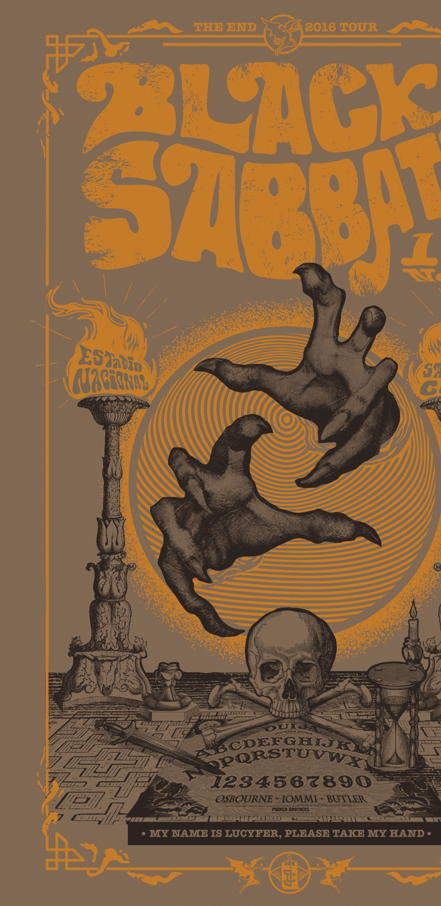 Doom Metal, Schwermetall, Kunst, Musical-ensemble, Black Sabbath. Wallpaper in 1440x2960 Resolution