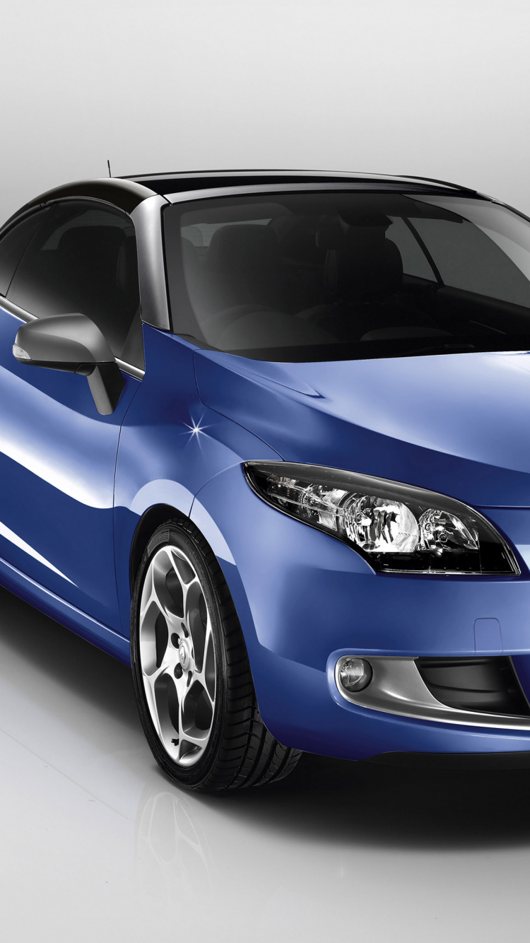 Blau Bmw m3 Coupe. Wallpaper in 750x1334 Resolution