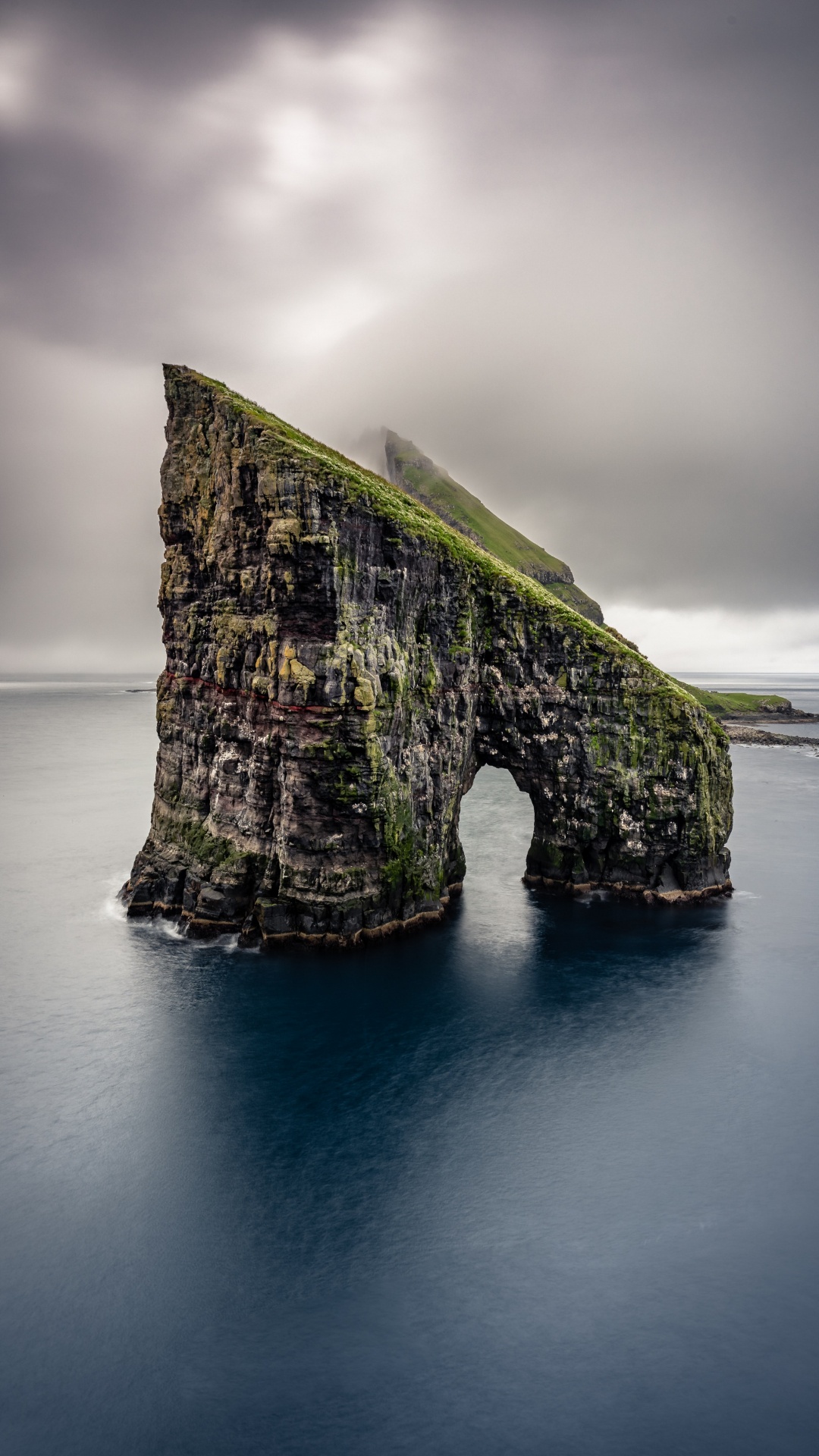 Aussichtspunkt South Cliffs of Moher, Klippen Von Moher, Insel, Meer, Cloud. Wallpaper in 1080x1920 Resolution