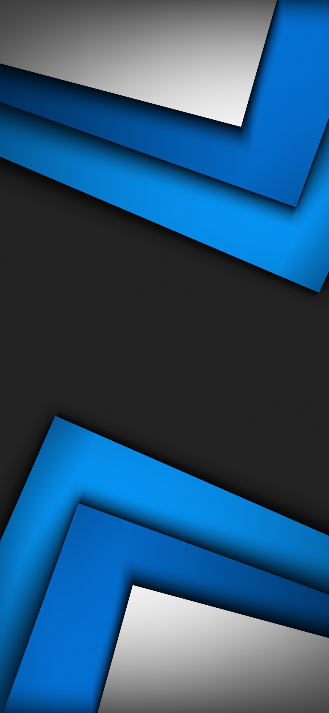 Blue, White, Lumière, Azure, Noir. Wallpaper in 1125x2436 Resolution