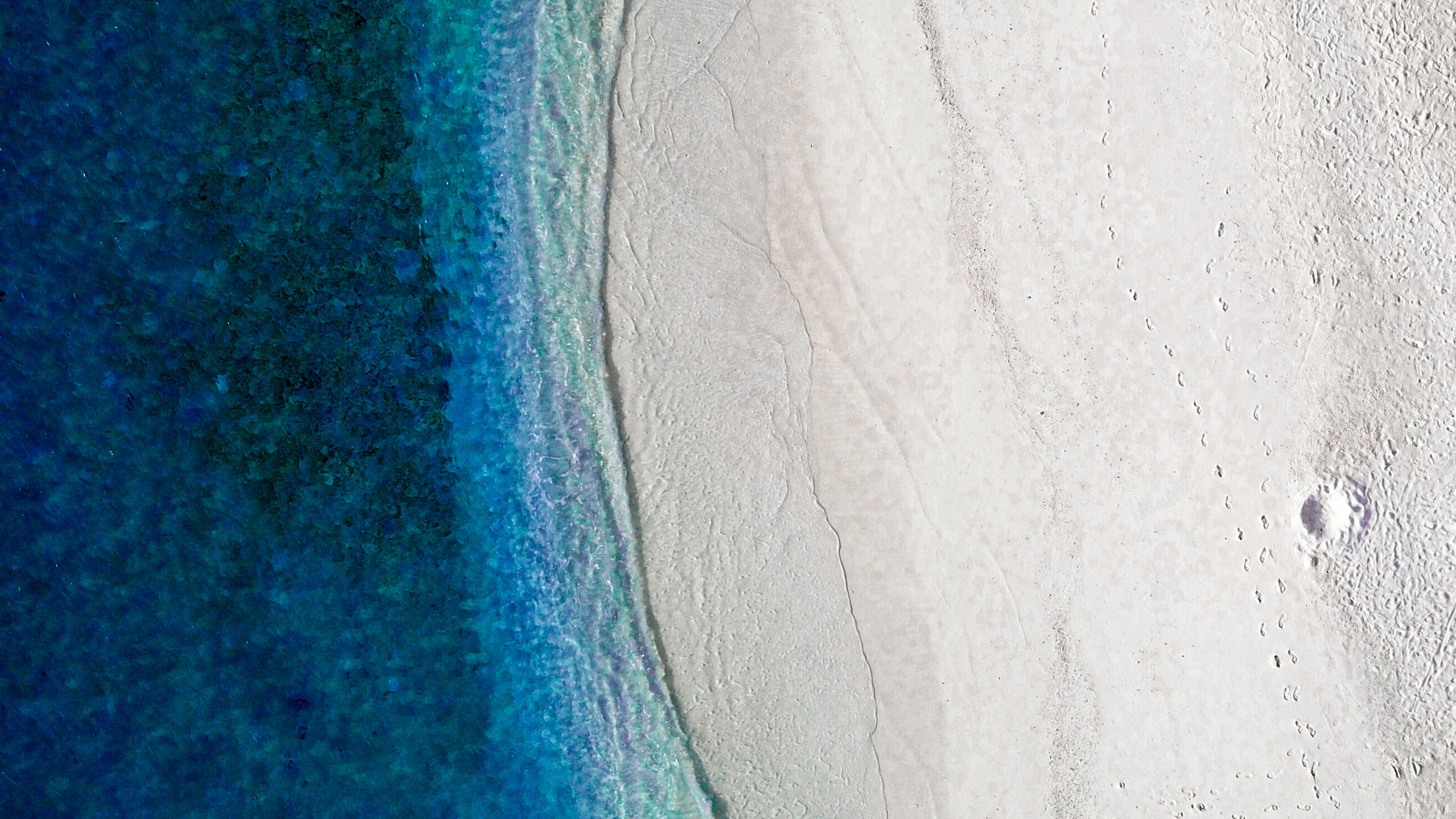 Beach, Blue, White, Aqua, Turquoise. Wallpaper in 2560x1440 Resolution