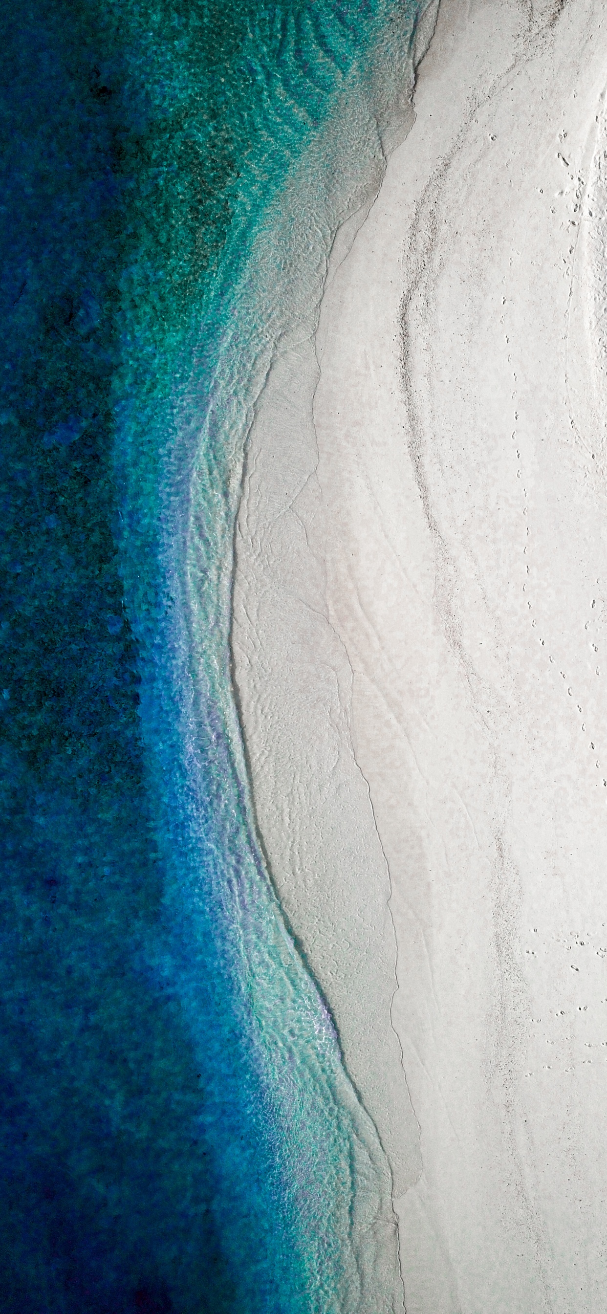 Plage, Blue, White, Aqua, Turquoise. Wallpaper in 1242x2688 Resolution