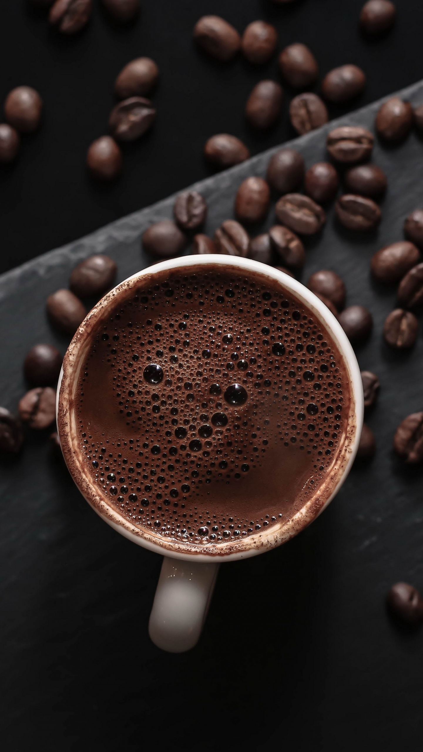 Coffee, Cafe, Coffee Bean, Single-origin Coffee, Tea. Wallpaper in 1440x2560 Resolution