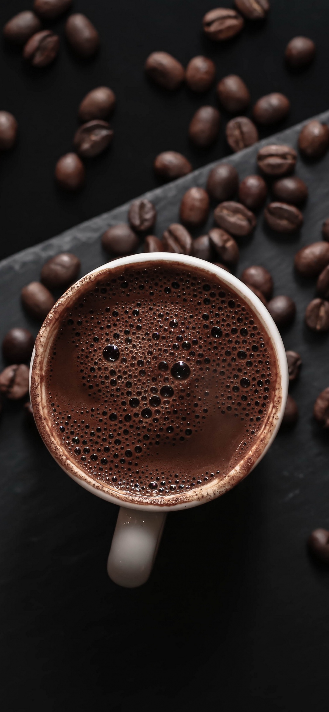 Kaffee, Kaffeebohne, Single-origin Kaffee, Tee, Cappuccino. Wallpaper in 1125x2436 Resolution