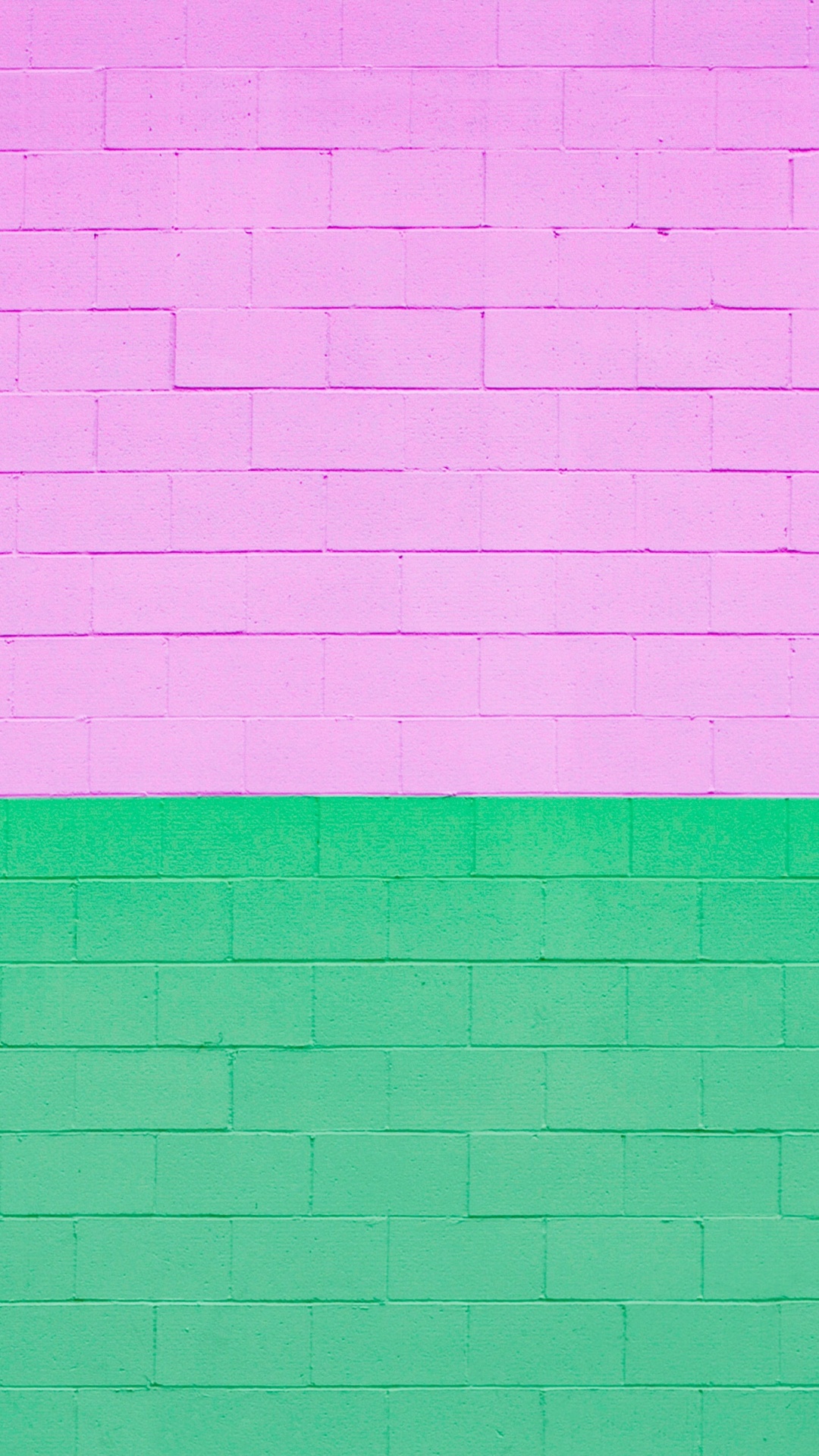 Texture, Brick, Pink, Green, Magenta. Wallpaper in 1080x1920 Resolution