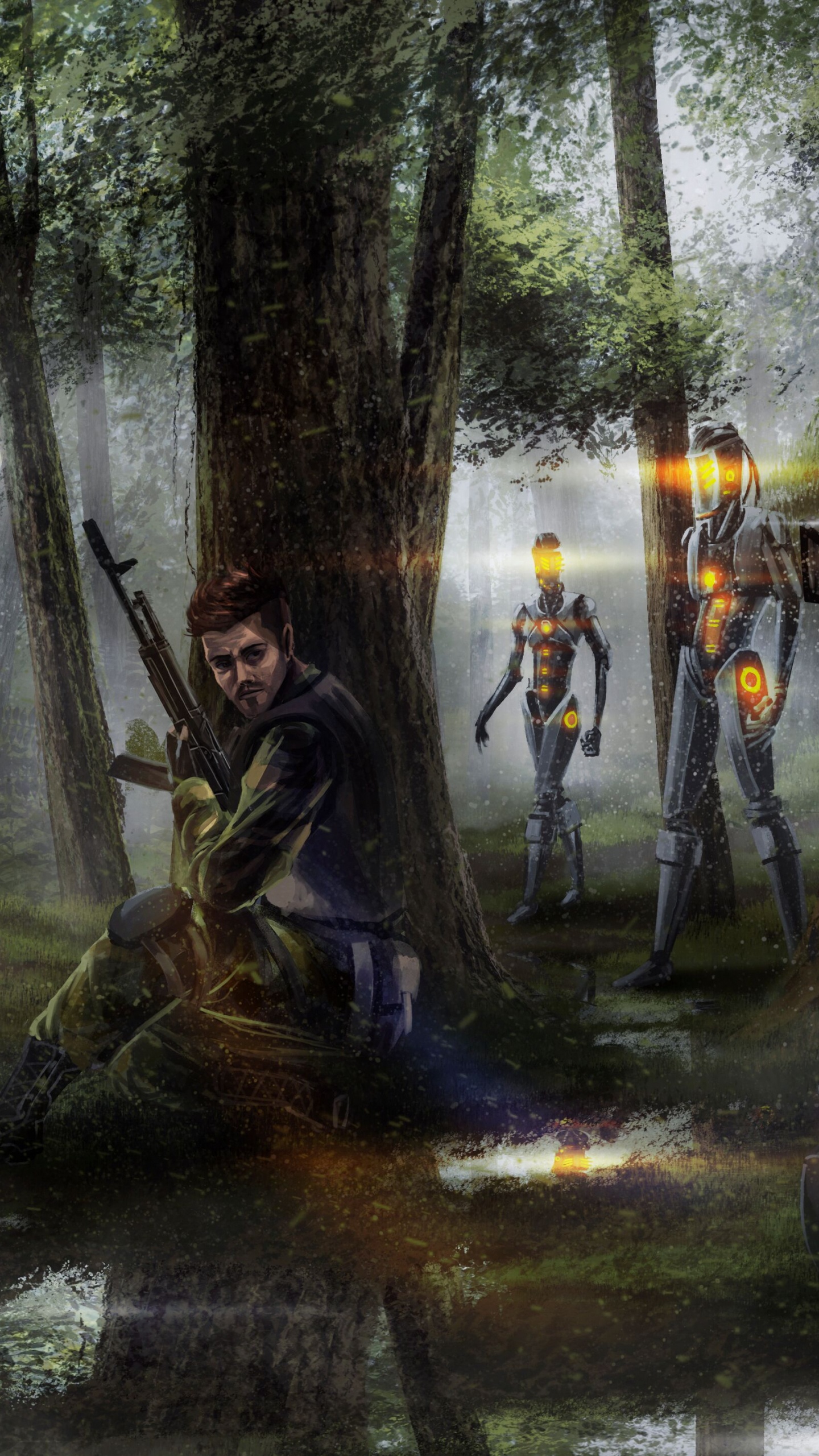 Jeu de Survie, Accès Anticipé, Monde Ouvert, Multijoueur Jeu Vidéo, Environnement Naturel. Wallpaper in 1440x2560 Resolution