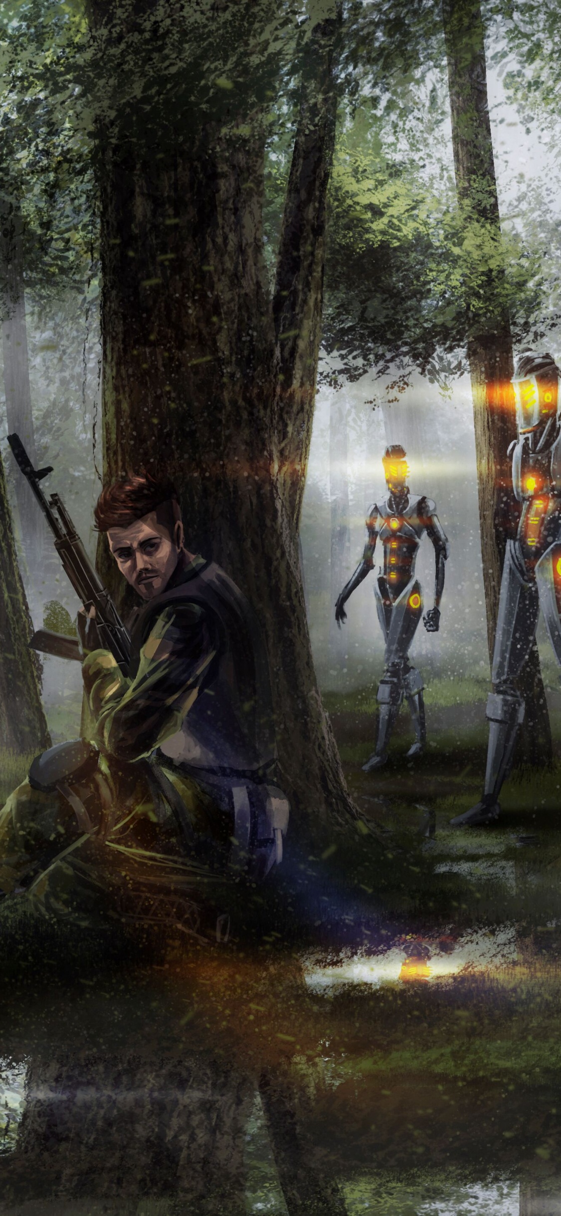 Survival-Spiel, Früher Zugang, Open World, Multiplayer-video-Spiel, Natürlichen Umgebung. Wallpaper in 1125x2436 Resolution