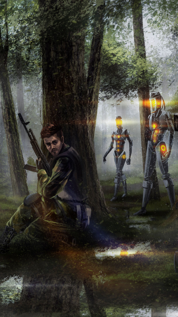 Survival-Spiel, Früher Zugang, Open World, Multiplayer-video-Spiel, Natürlichen Umgebung. Wallpaper in 750x1334 Resolution