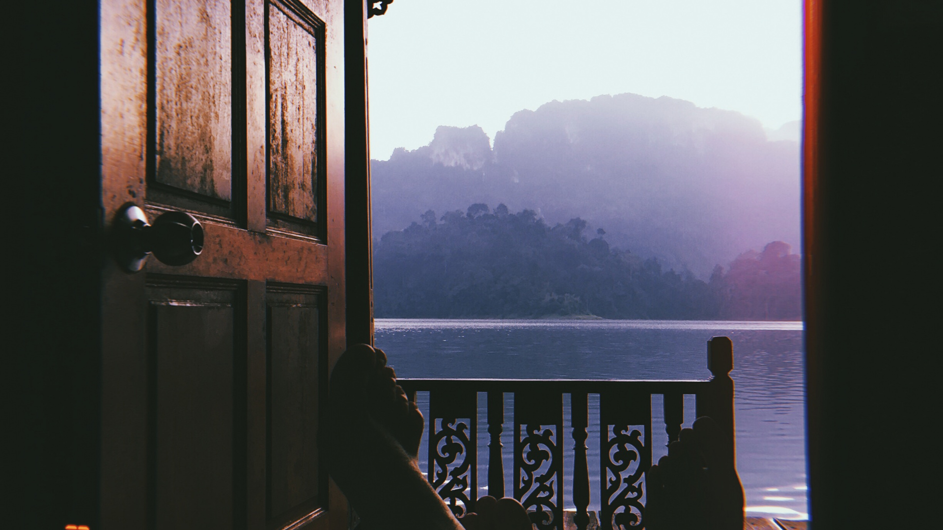 Reflexion, Mathematik, Geometrie, Farbtöne Und Schattierungen, Bergkette. Wallpaper in 1920x1080 Resolution