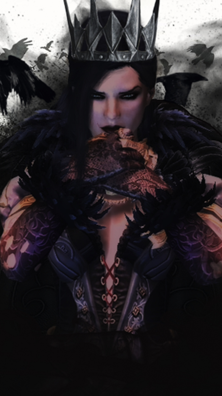 Blancanieves y la Leyenda Del Cazador, la Subcultura Goth, Blancanieves, Personaje de Ficción. Wallpaper in 750x1334 Resolution