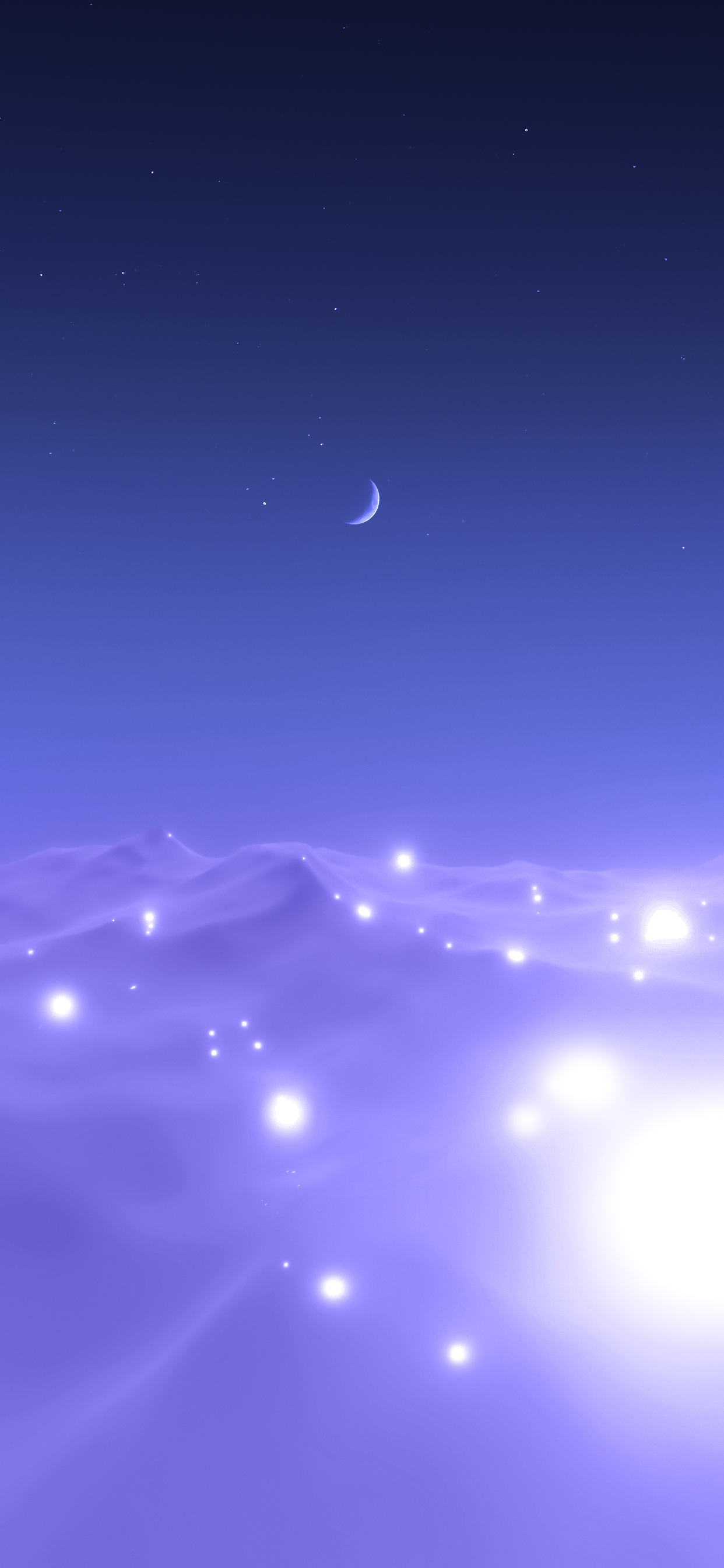 Cloud, Atmosphäre, Crescent, Natürlichen Umgebung, Mond. Wallpaper in 1242x2688 Resolution