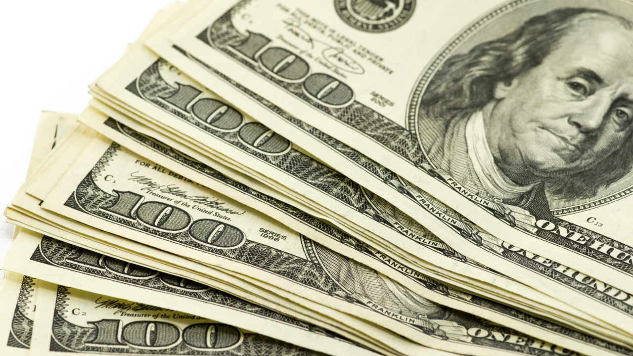 1 US-Dollar-Schein. Wallpaper in 1280x720 Resolution