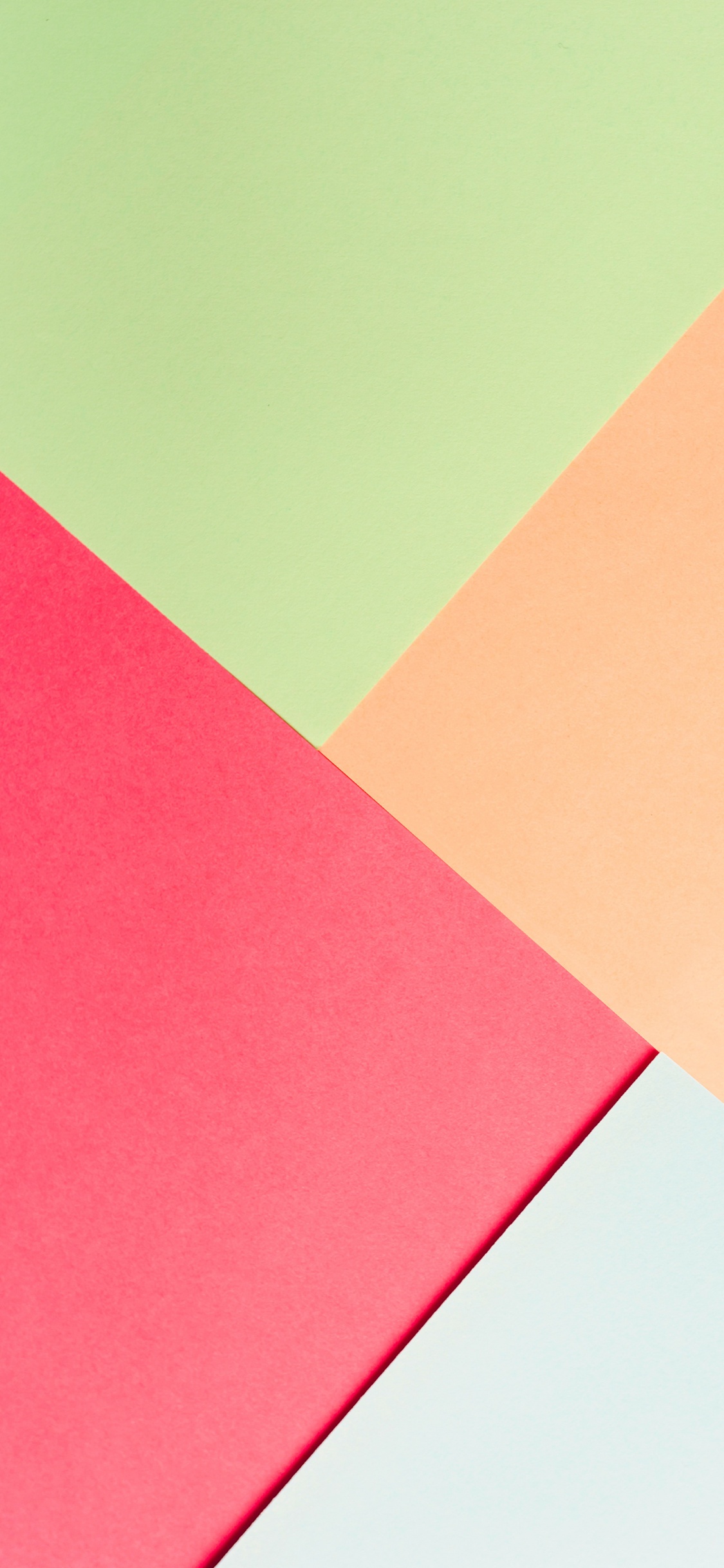 Orange, Bau-Papier, Papier, Dreieck, Rechteck. Wallpaper in 1125x2436 Resolution