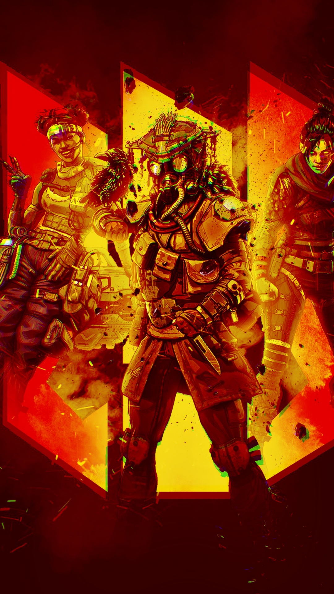 Apex Legenden, Fortnite, Grafik-design, Illustration, Kunst. Wallpaper in 1080x1920 Resolution