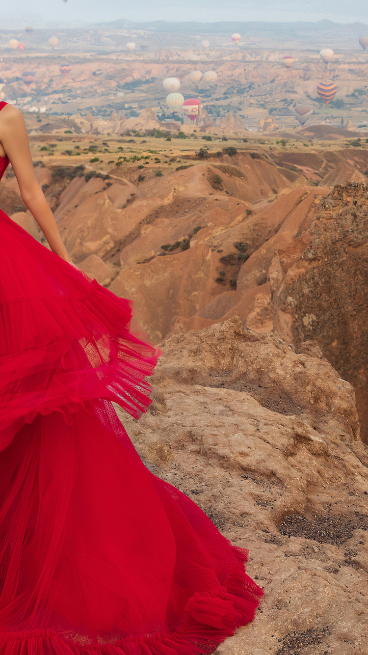 生态区, 人们在自然界, 套, 快乐的, 礼服 壁纸 750x1334 允许