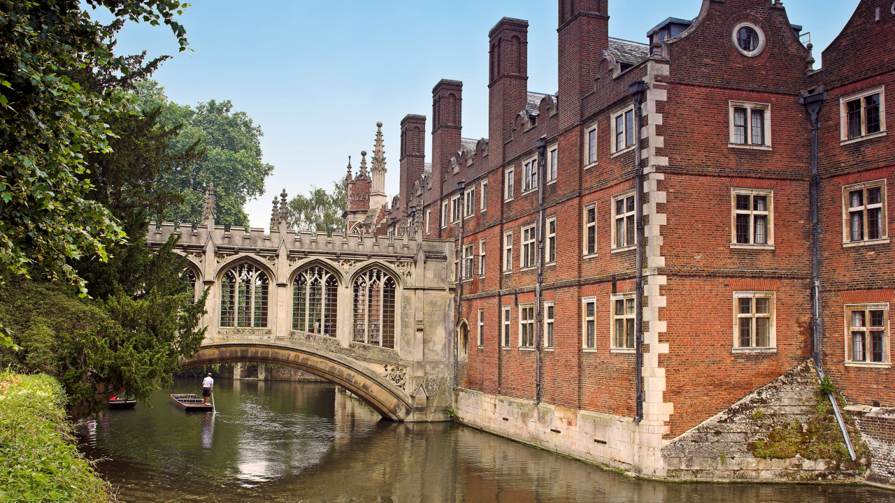 护城河, 运河, 庄家, 建筑, 水道 壁纸 1280x720 允许