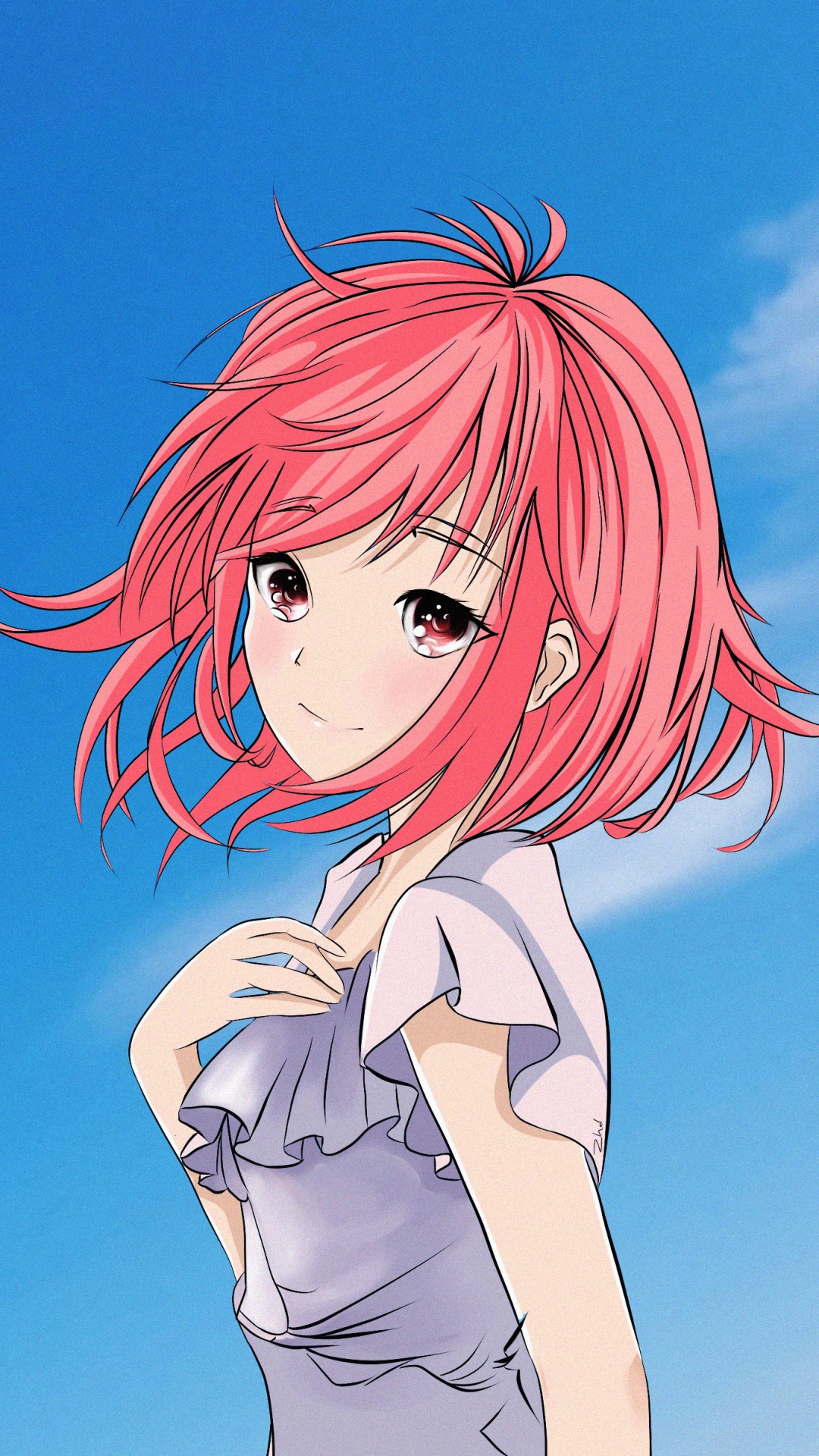 Personaje de Anime Masculino de Pelo Naranja. Wallpaper in 1080x1920 Resolution