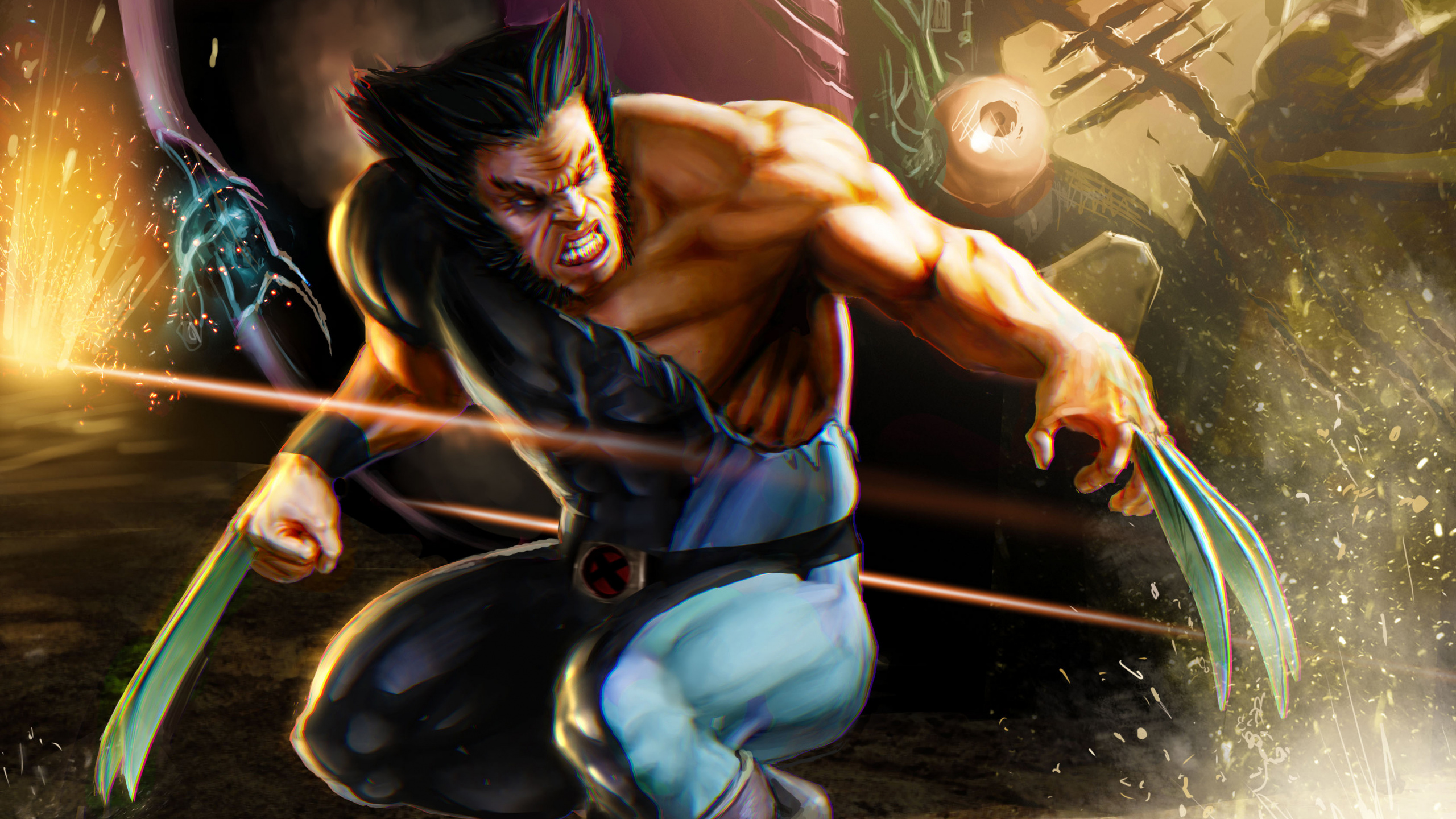 Mythologie, Superhelden, Digitale Kunst, Cover, Kunstwerk. Wallpaper in 2560x1440 Resolution