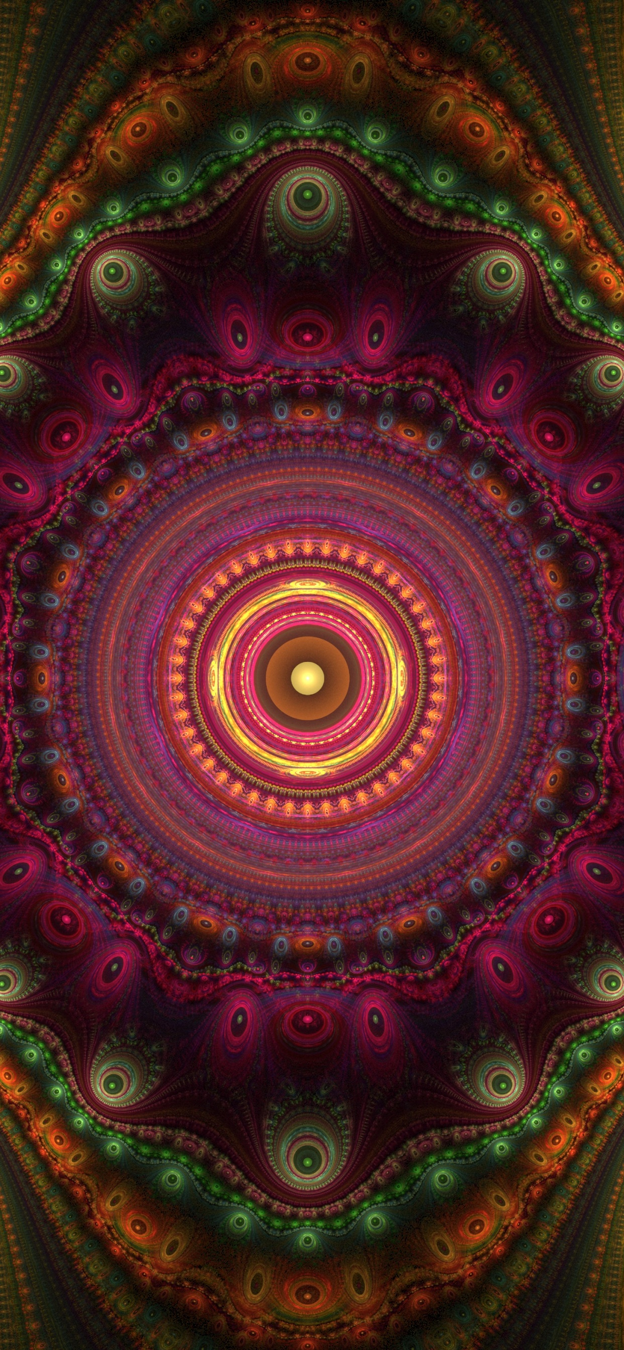 Textile Floral Rouge et Vert. Wallpaper in 1242x2688 Resolution