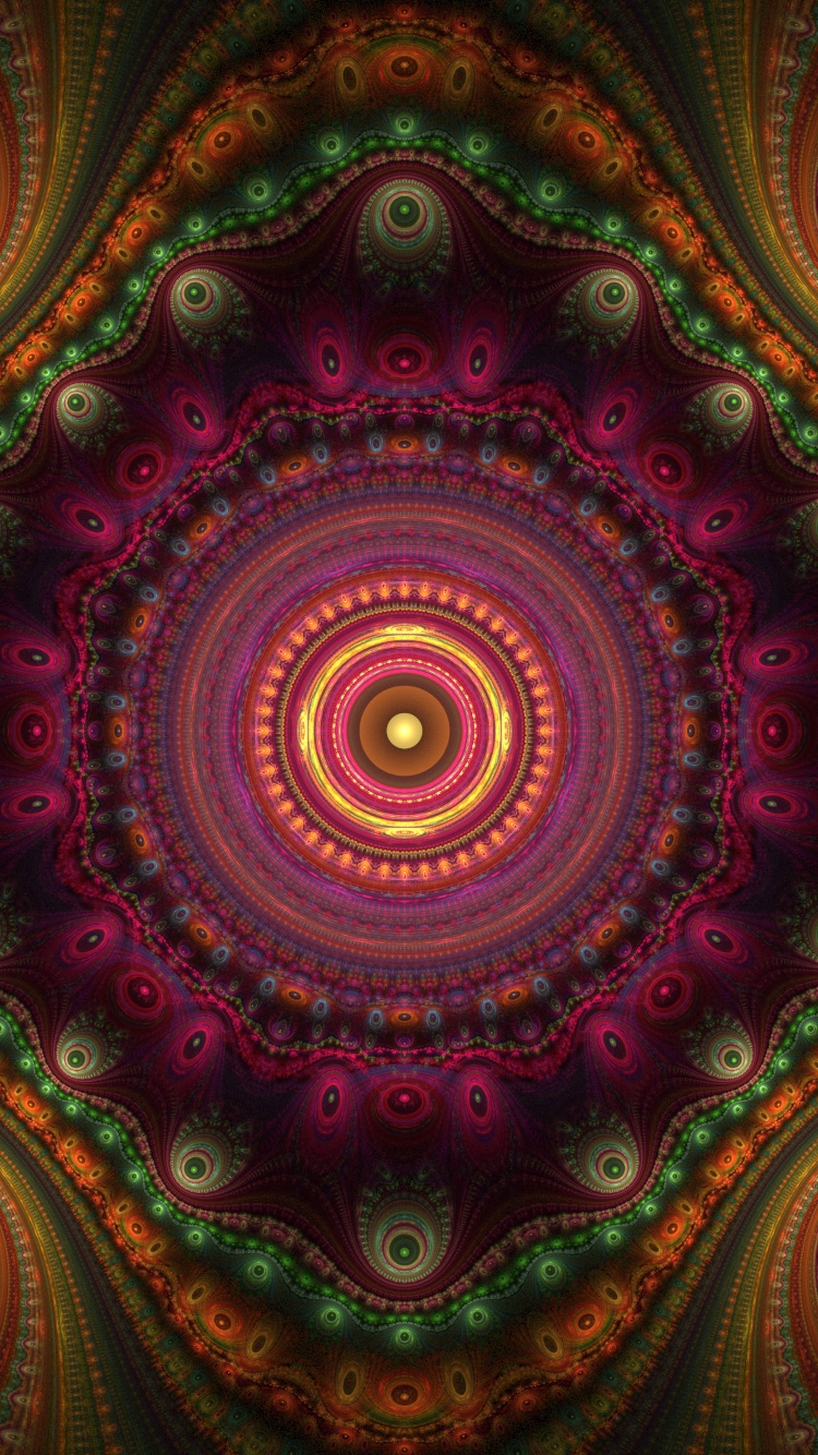 Textile Floral Rouge et Vert. Wallpaper in 750x1334 Resolution