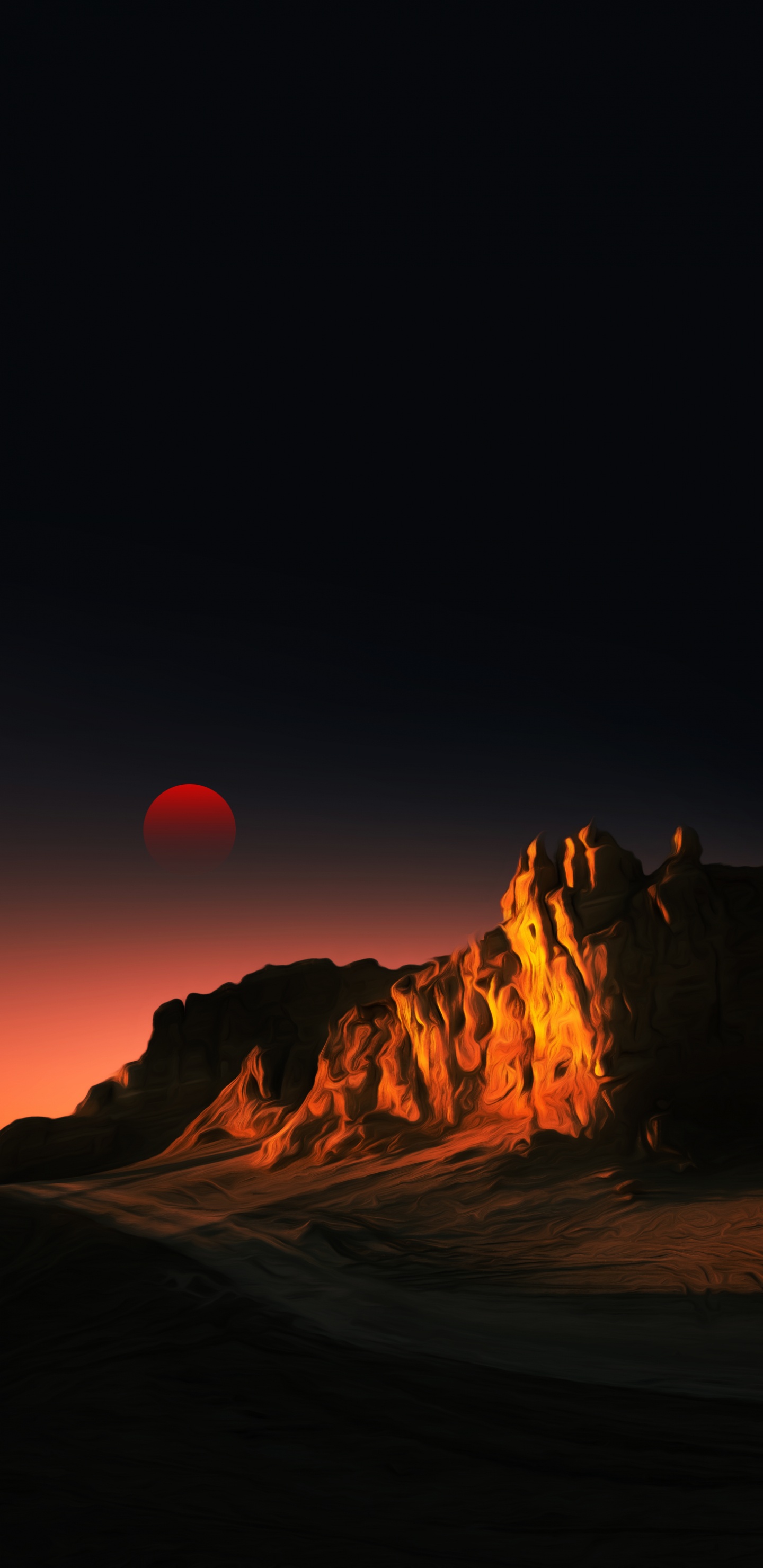 Histoires Courtes en Anglais, Atmosphère, Nature, Paysage Naturel, Afterglow. Wallpaper in 1440x2960 Resolution