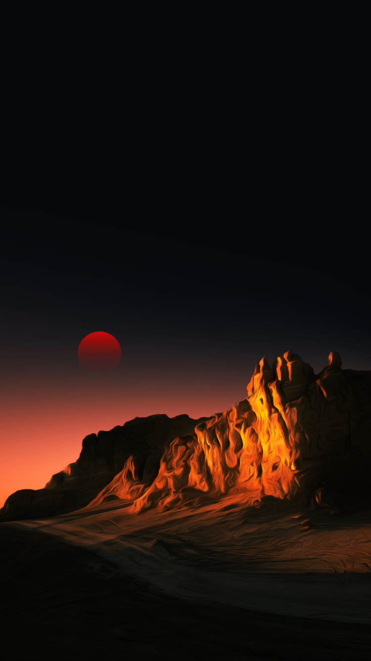 Histoires Courtes en Anglais, Atmosphère, Nature, Paysage Naturel, Afterglow. Wallpaper in 750x1334 Resolution