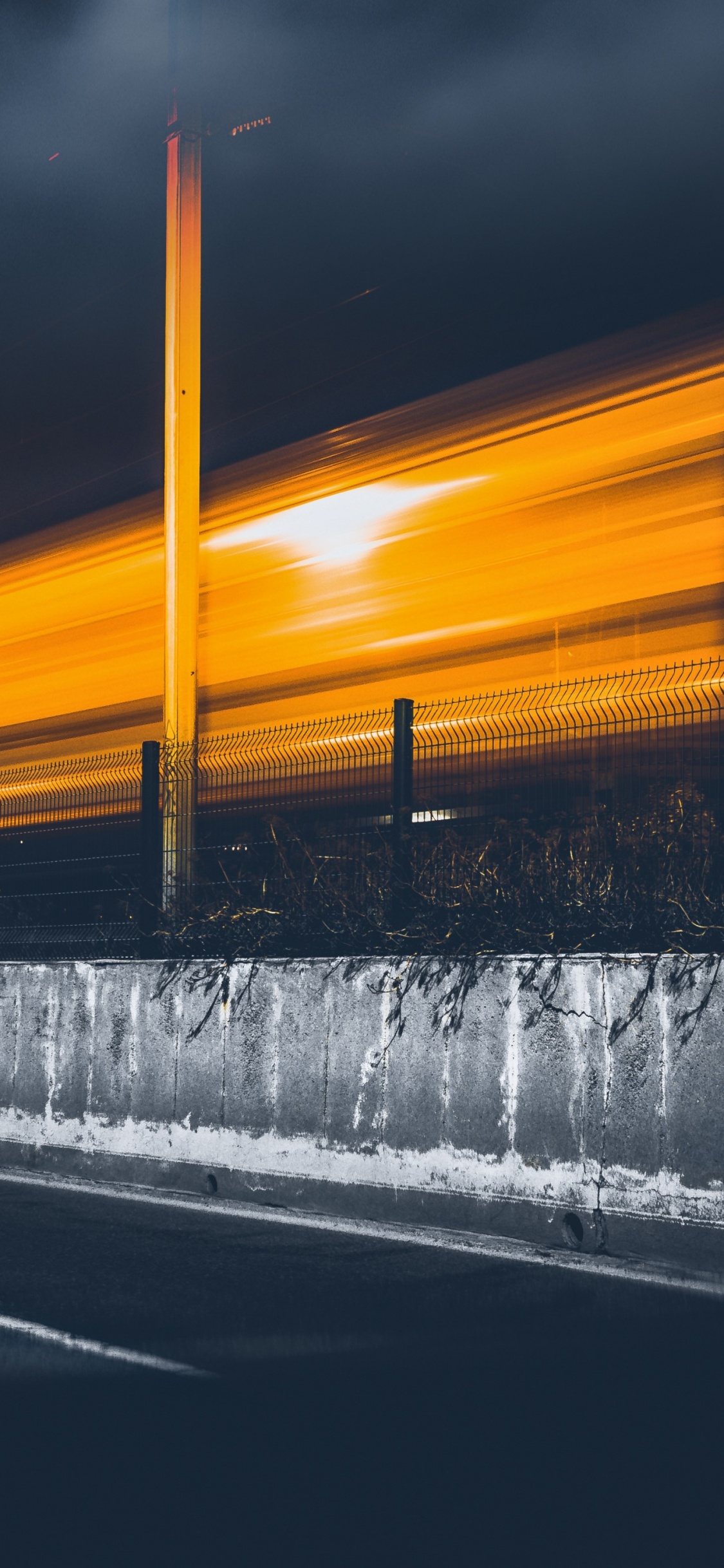 Exposure, Cloud, Automotive Lighting, Road Surface, Asphalt. Wallpaper in 1125x2436 Resolution